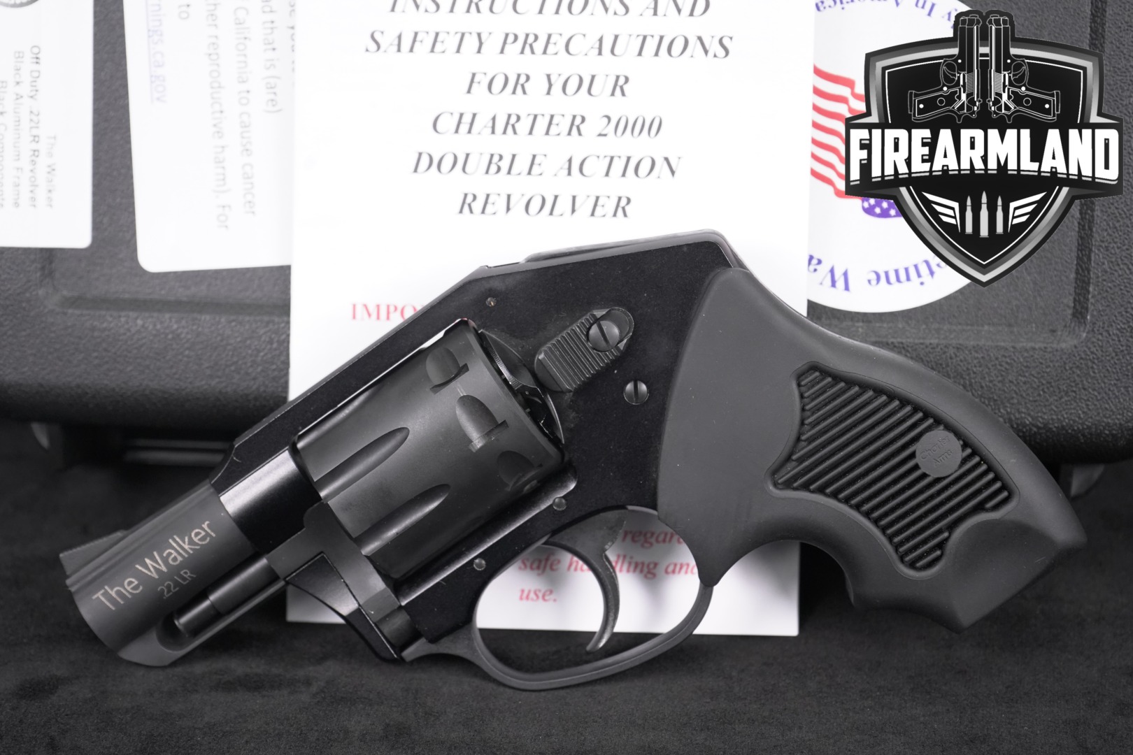 Charter Arms The Walker .22 LR Black in Excellent Condition Thumbnail