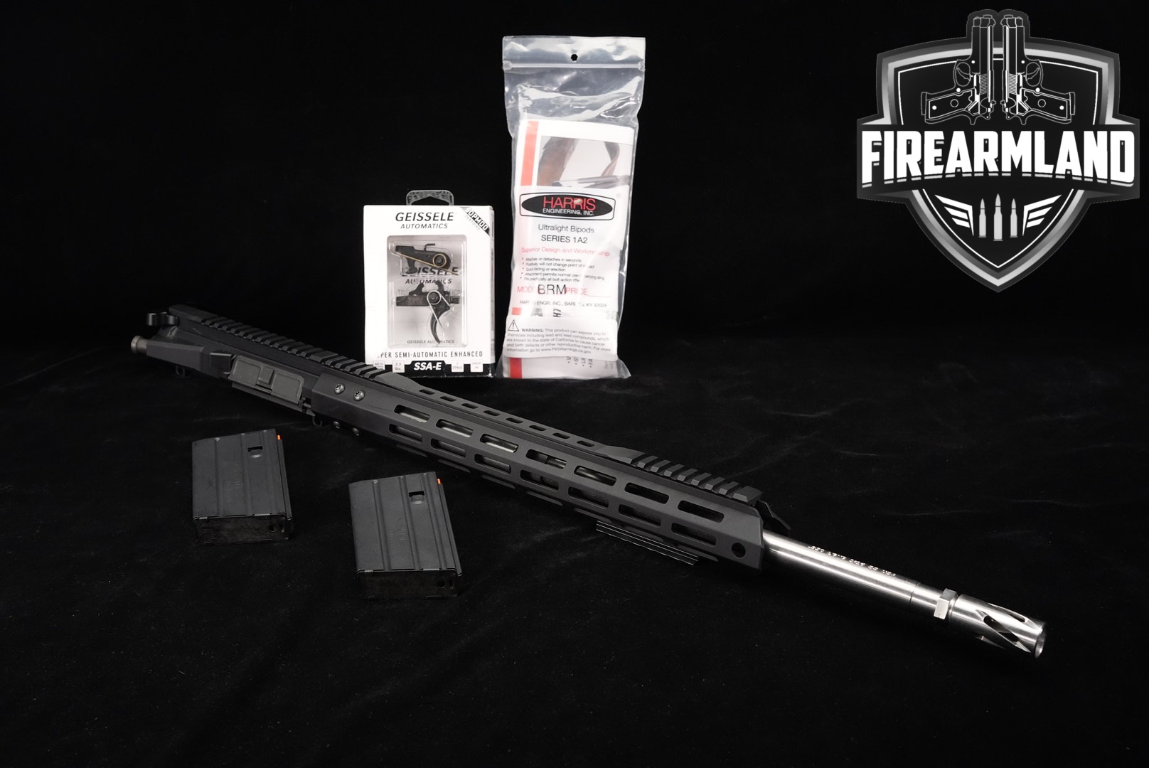 AR15 Upper Receiver .350 Legend 20" Rifle Assembly GEISSELE TRIGGER, HARRIS-img-0