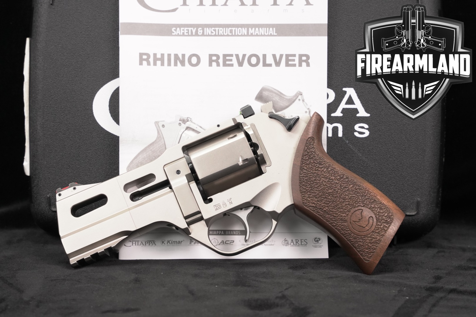 Chiappa Firearms Rhino 40DS .357 Mag. Silver in Very Good Condition Thumbnail