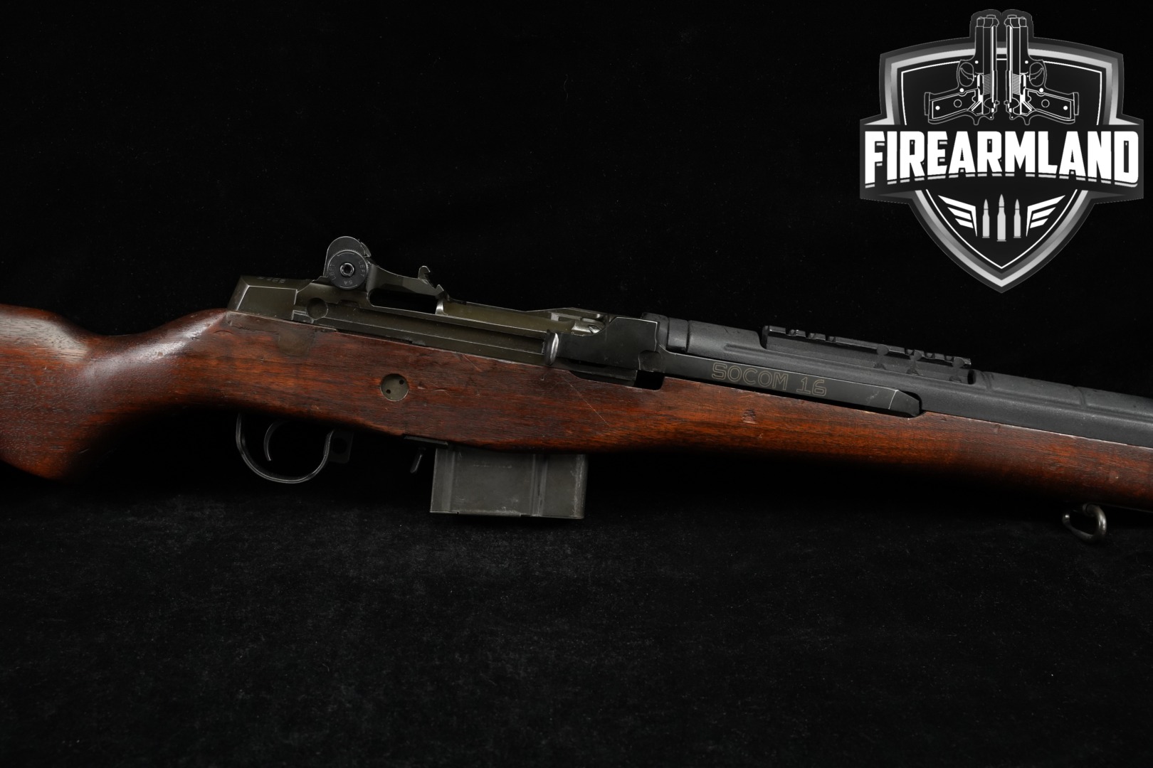 2012 Springfield Armory M1A SOCOM 16 .308 Win. Walnut in Good Condition Thumbnail
