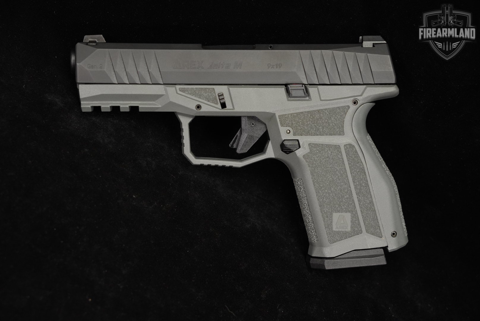 Arex Defense Delta M Gen 2 Optics-Ready 9mm 4 Two-Tone Black & Gray-img-2