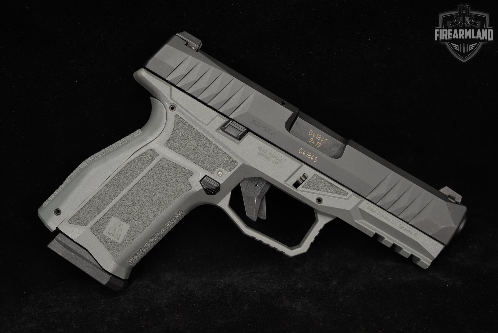 Arex Defense Delta M Gen 2 Optics-Ready 9mm 4 Two-Tone Black & Gray-img-3