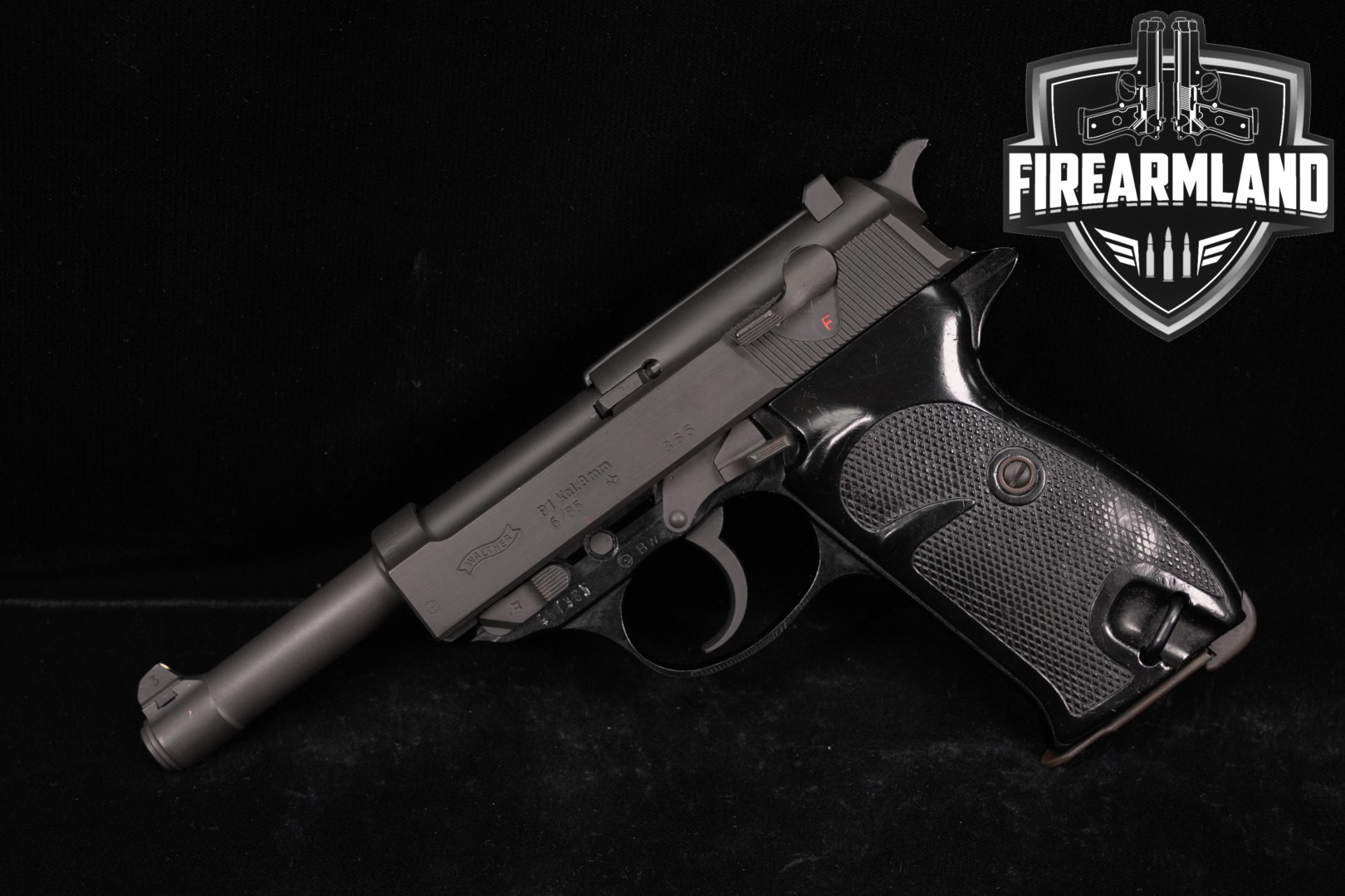 1985 Walther P1 Bundeswehr Issue 9mm DA/SA P38-img-0