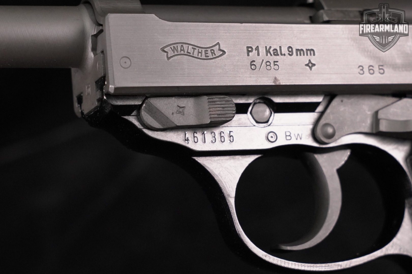 1985 Walther P1 Bundeswehr Issue 9mm DA/SA P38-img-13