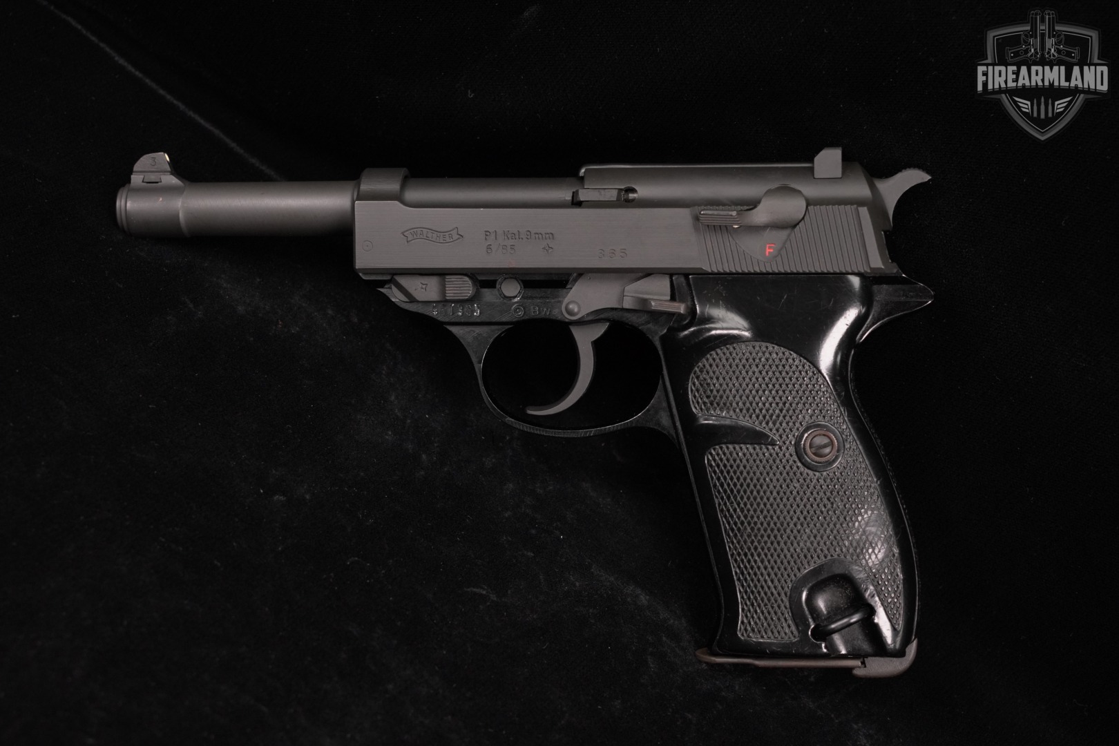 1985 Walther P1 Bundeswehr Issue 9mm DA/SA P38-img-2