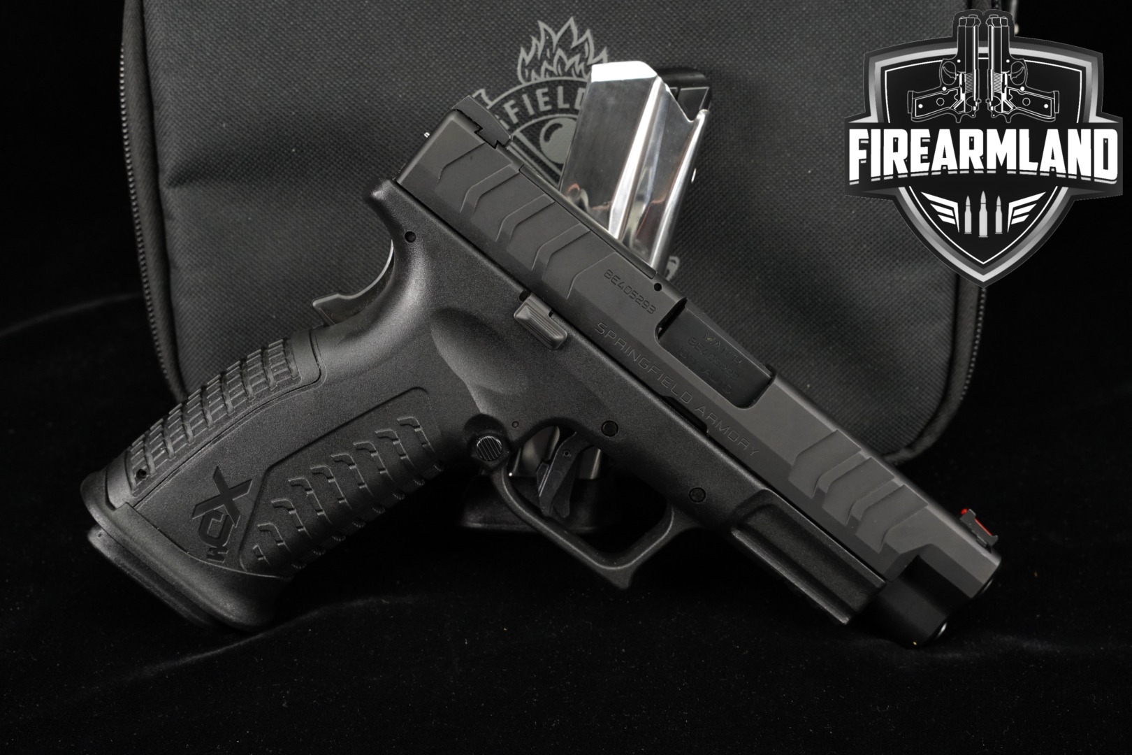 Springfield Armory XD-M Elite OSP 10mm OR 4.5" XDM XDM10 +2 MAGS, ORIG CASE-img-0