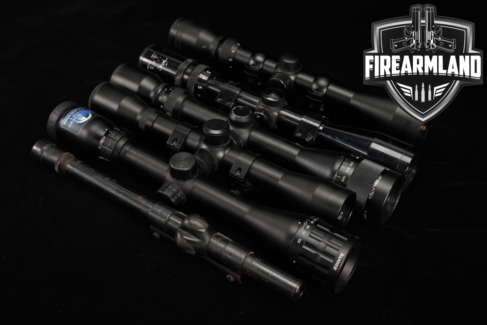 Multiple Manufacturers SIX SCOPE LOT in Good Condition Thumbnail