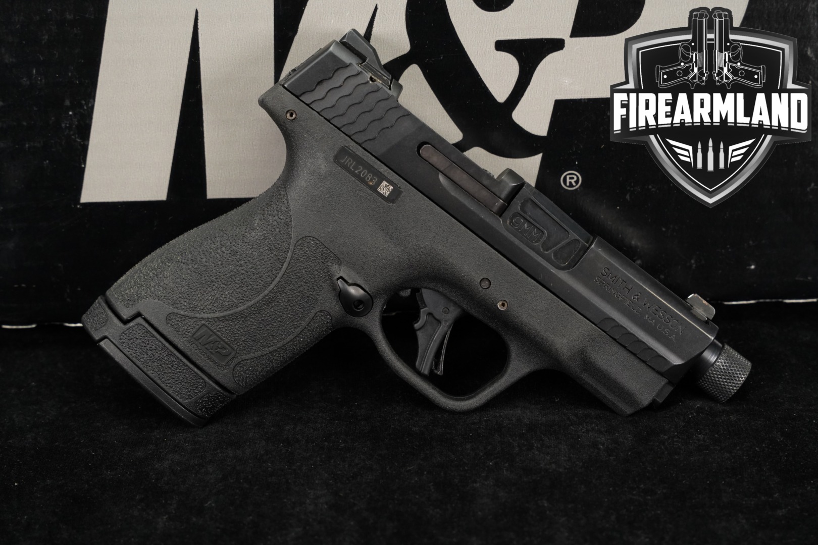Smith & Wesson (S&W) M&P9 Shield Plus Thumb Safety, Optics Ready 9mm Luger Black in Good Condition Thumbnail
