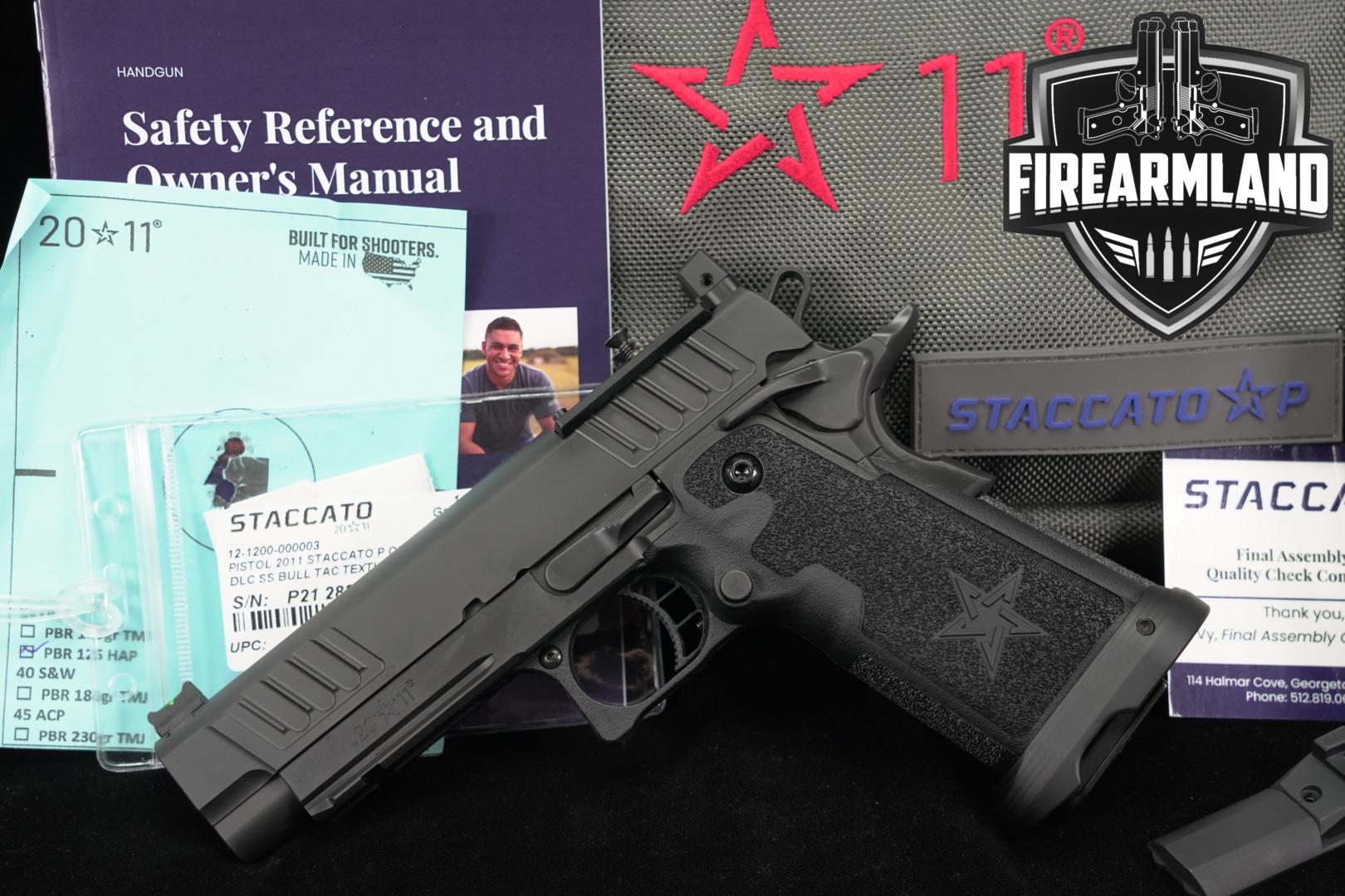 Staccato (STI) P 9mm Luger Black in Excellent Condition Thumbnail