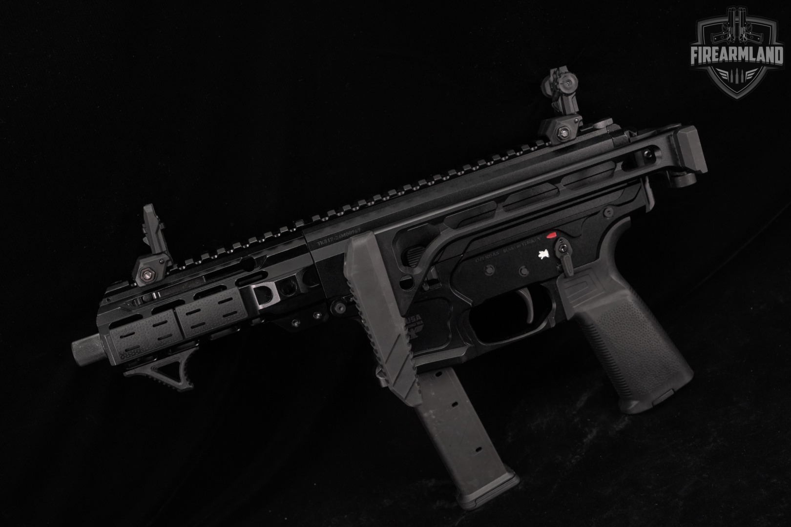 SBR Panzer Arms ARP9 9mm AR-9 AR9 6.5" ARP +4 MAGS & ORIG BOX-img-20