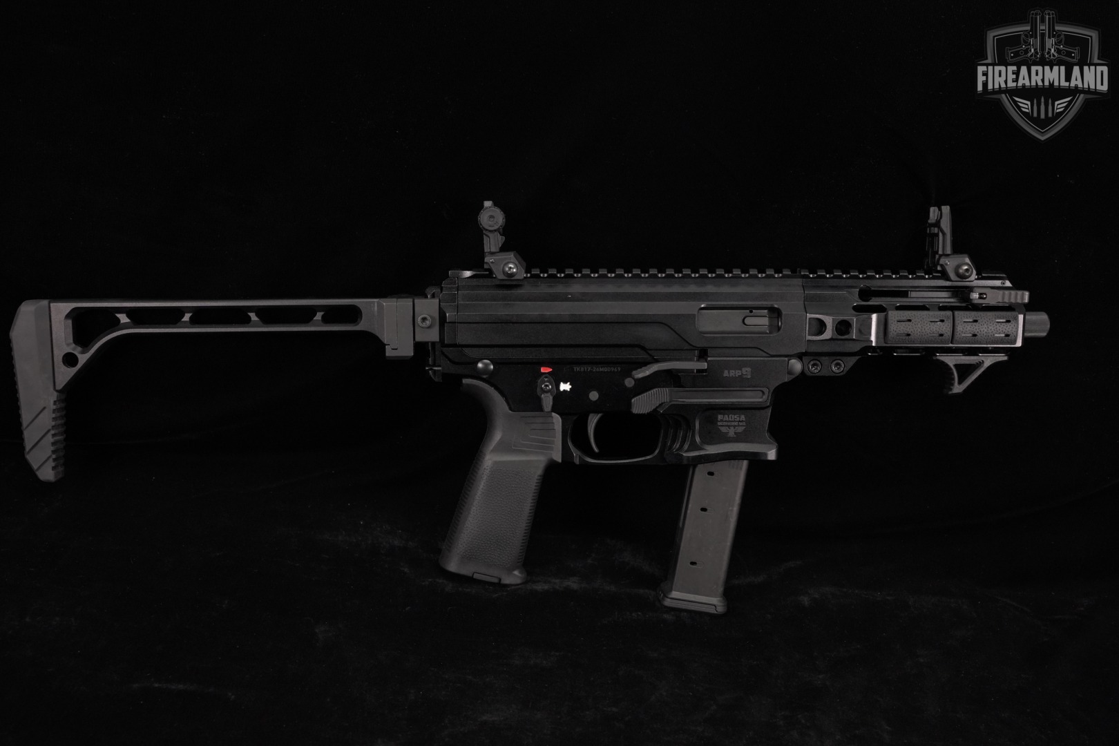 SBR Panzer Arms ARP9 9mm AR-9 AR9 6.5" ARP +4 MAGS & ORIG BOX-img-6