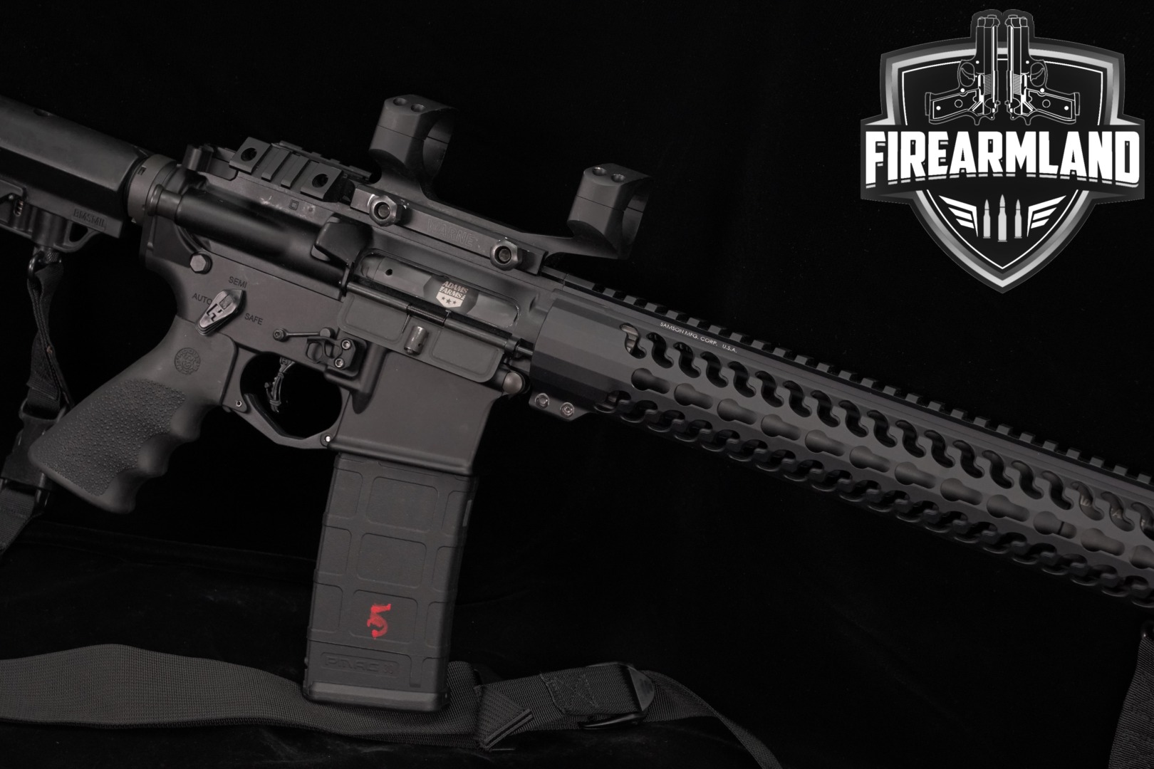 PSA M4A1 Carbine 5.56 AR-15 AR15 PA15 HIPFIRE, ADAM ARMS, SAMSON, WARNE-img-0