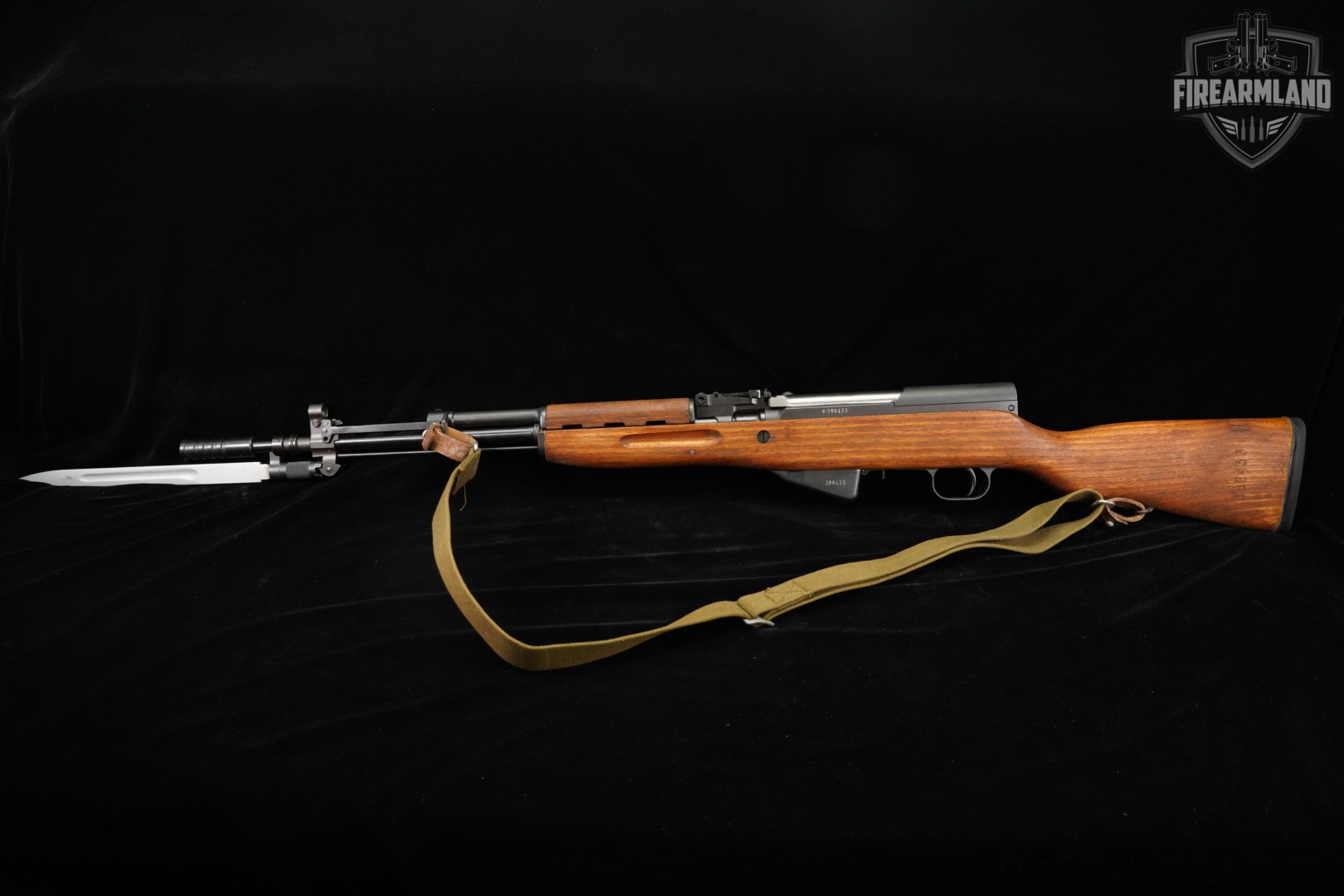 1974 Zastava Arms M59/66 7.62x39 SKS 20.5" Black & Wood YUGO +BAYONET-img-2