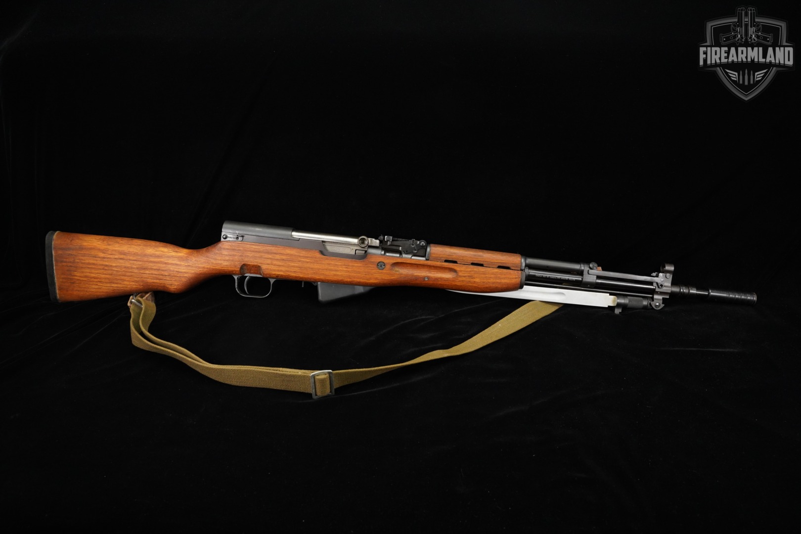 1974 Zastava Arms M59/66 7.62x39 SKS 20.5" Black & Wood YUGO +BAYONET-img-3