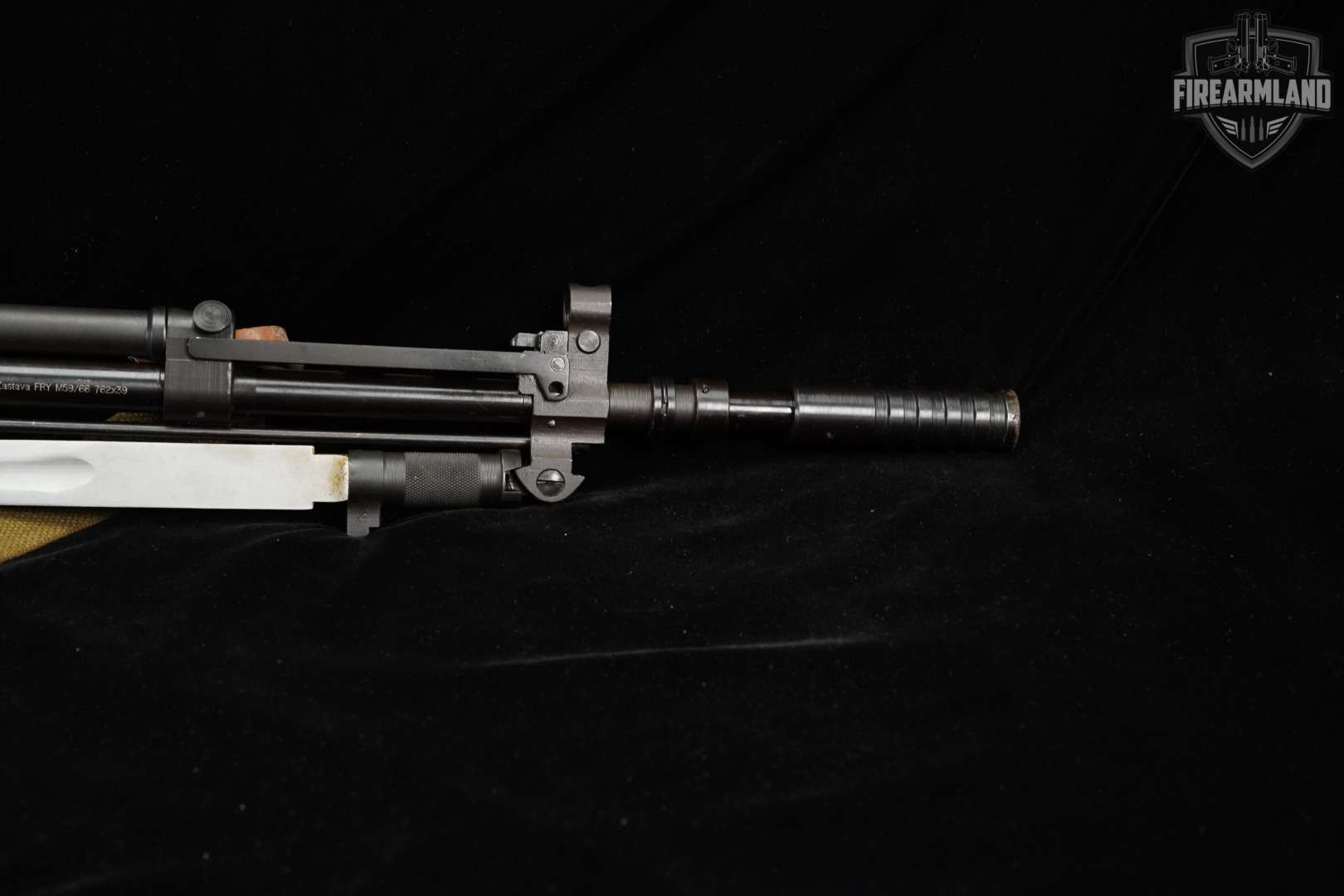 1974 Zastava Arms M59/66 7.62x39 SKS 20.5" Black & Wood YUGO +BAYONET-img-6