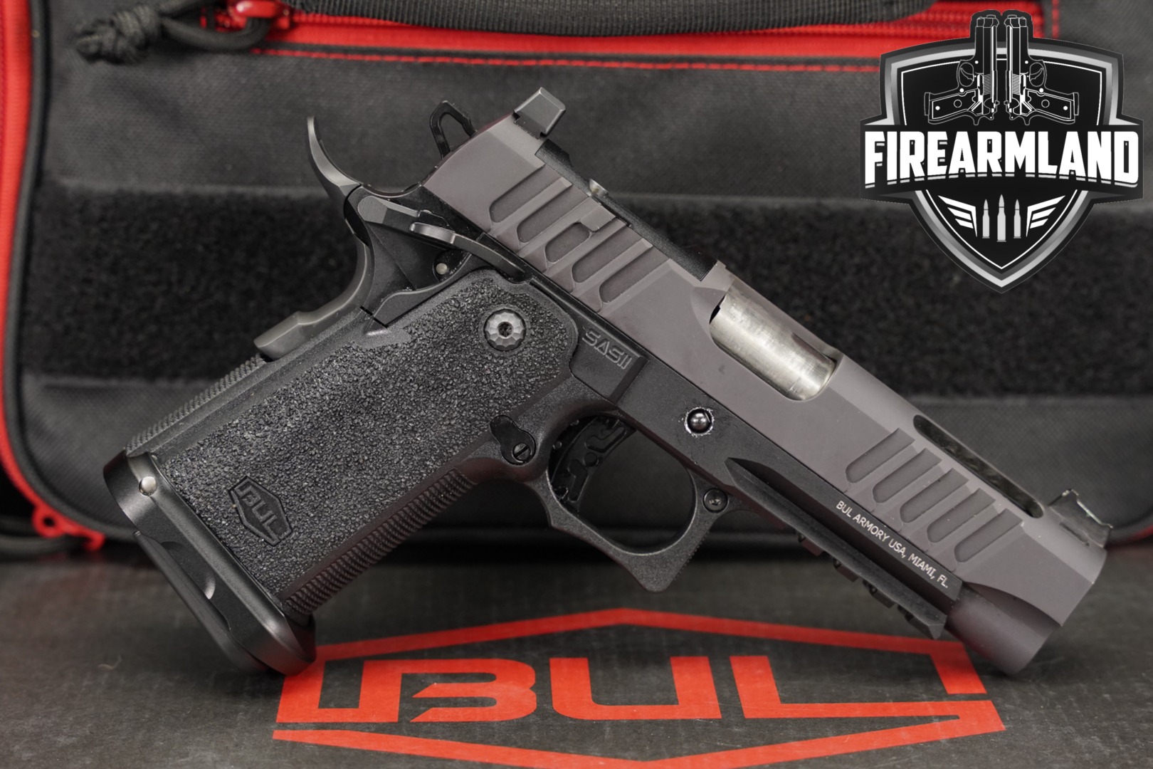 BUL Armory SAS II EDC Compact 9mm Luger Unknown in Very Good Condition Thumbnail
