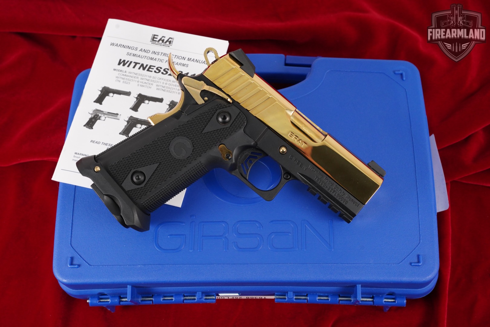 Girsan Witness2311SC BRAT 9mm 3.23" 1911 2011 Witness-2311 SC +ORIG CASE-img-2