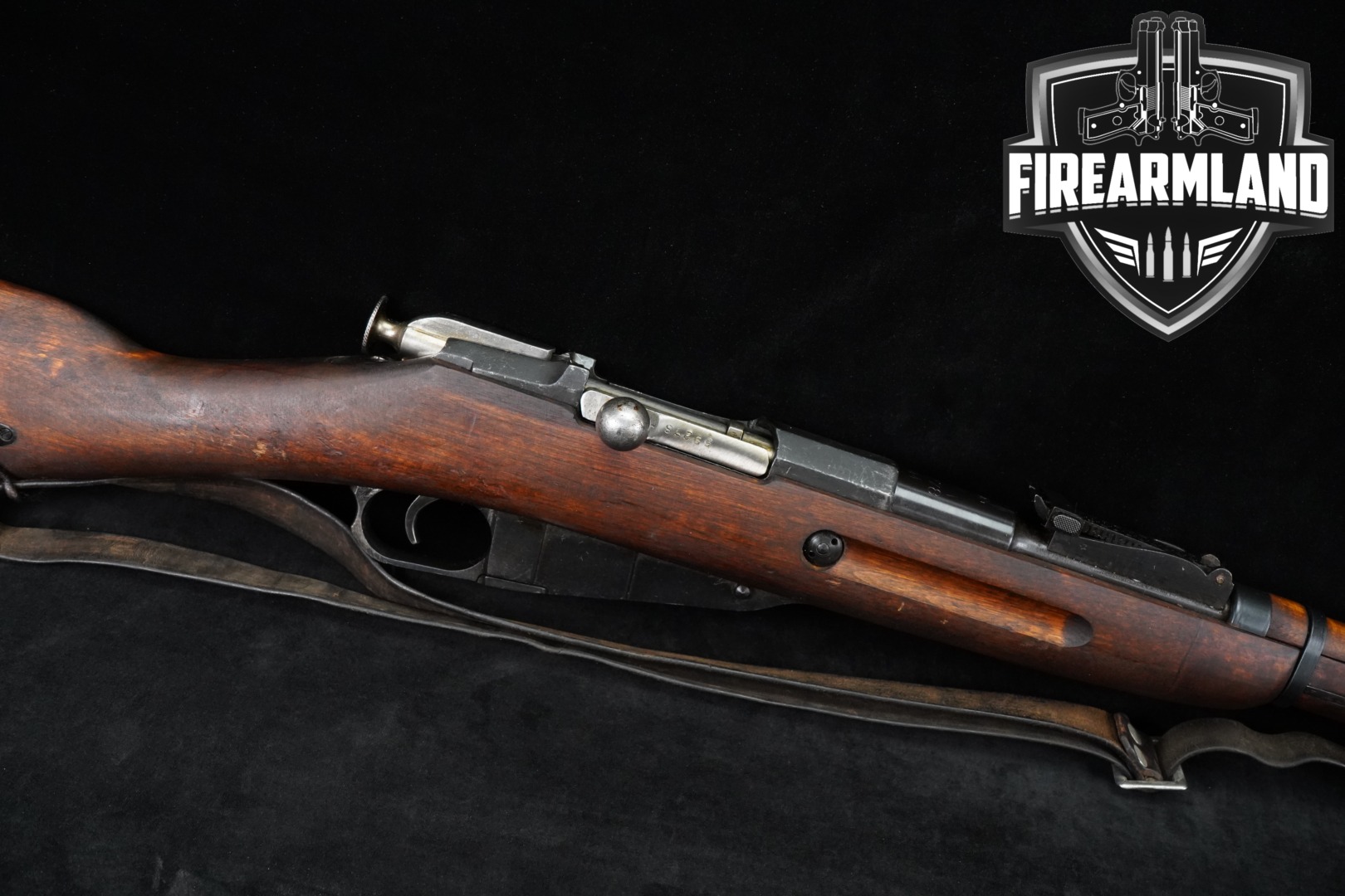 1944 Tikka M91/30 M/30 7.62x54R Blued & Hardwood in Good Condition Thumbnail