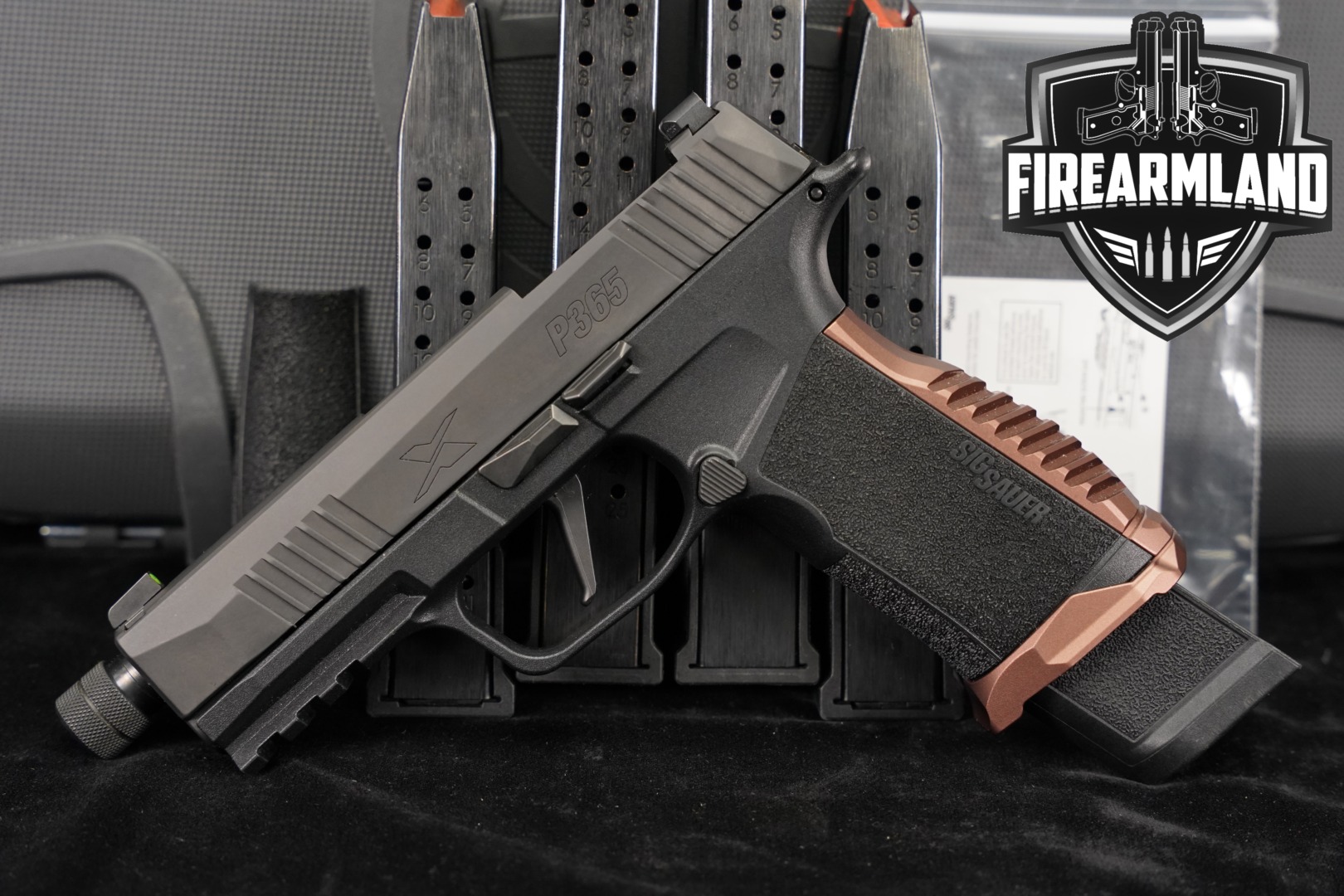 2025 Sig Sauer P365-XMACRO TACOPS, Threaded Barrel 9mm Luger Black in Very Good Condition Thumbnail