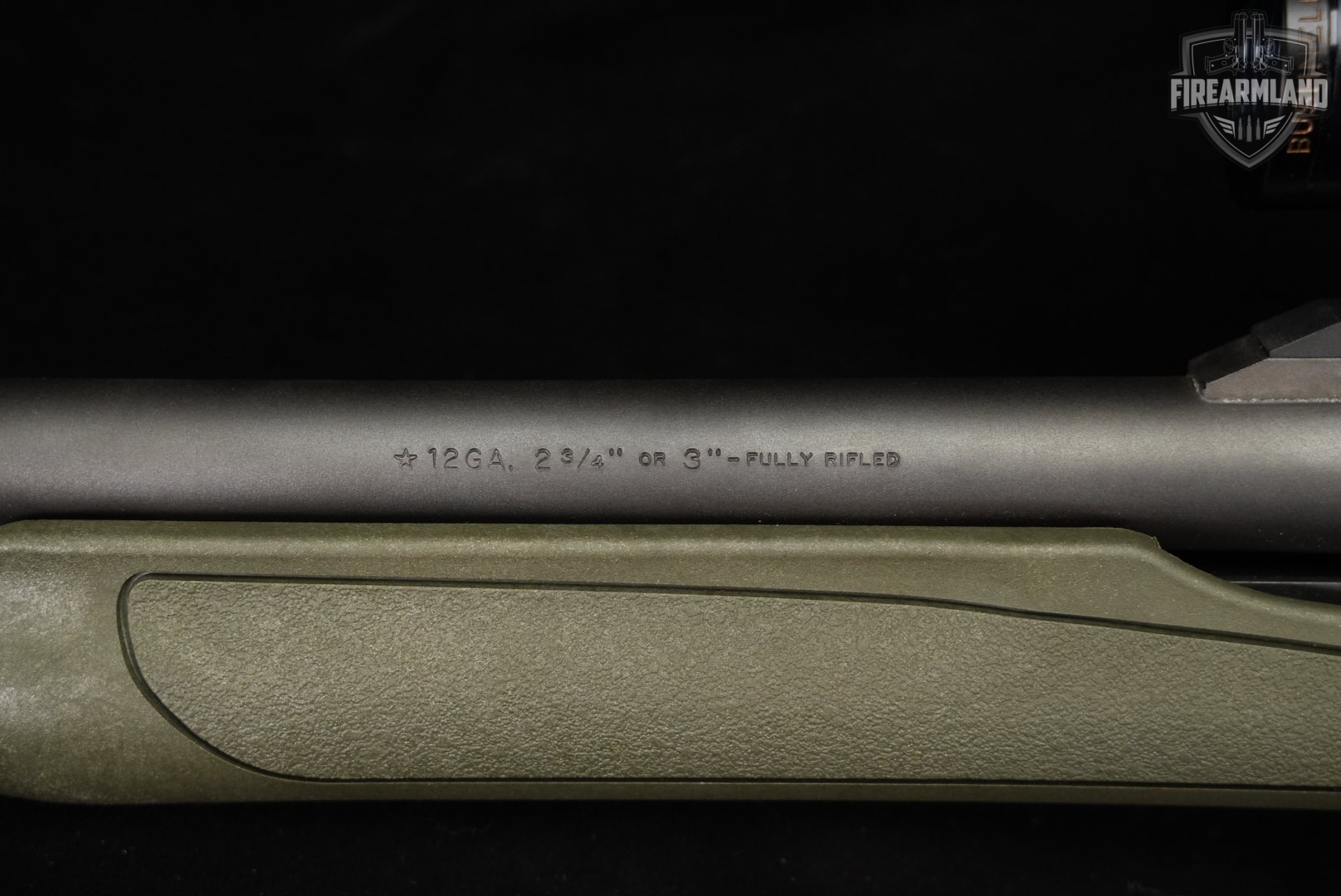 Remington Model 870 Fully Rifled 12-Gauge 23" Black & OD Green M870-img-18