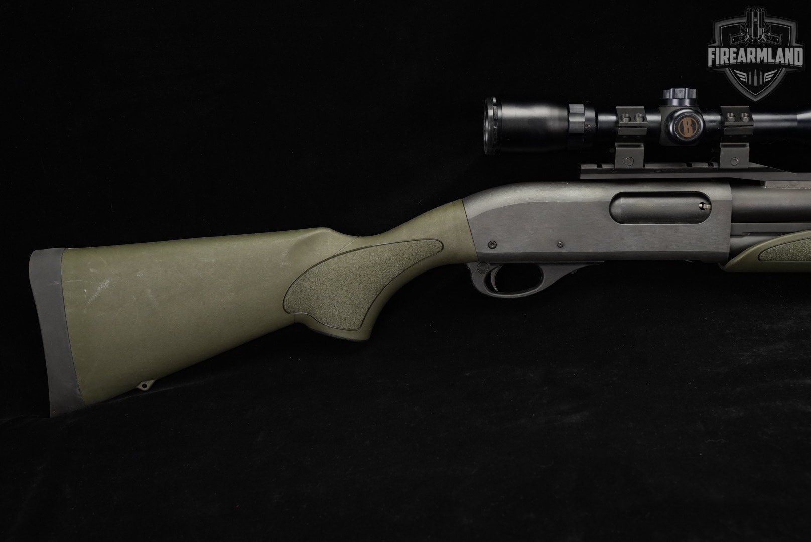 Remington Model 870 Fully Rifled 12-Gauge 23" Black & OD Green M870-img-5