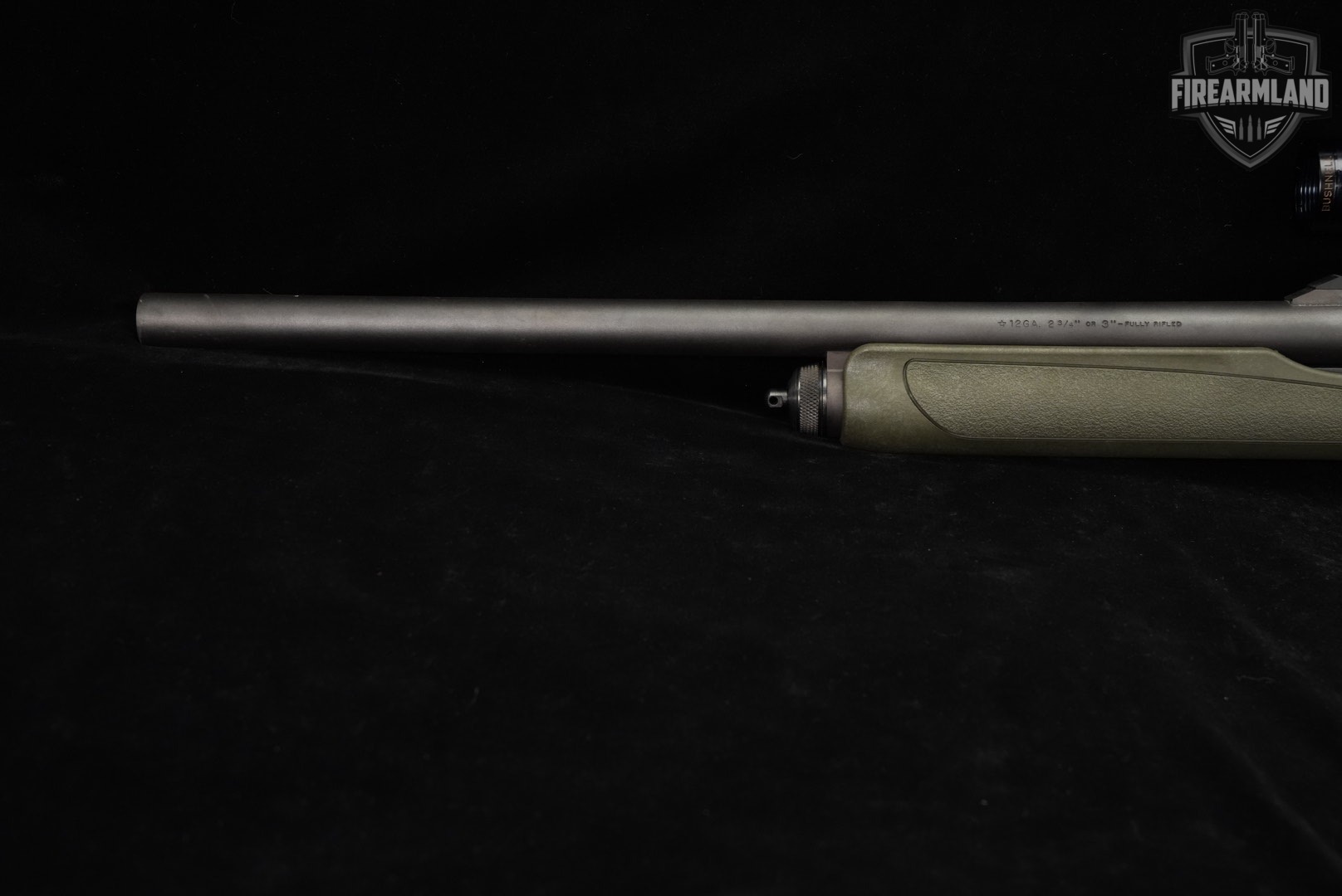 Remington Model 870 Fully Rifled 12-Gauge 23" Black & OD Green M870-img-8