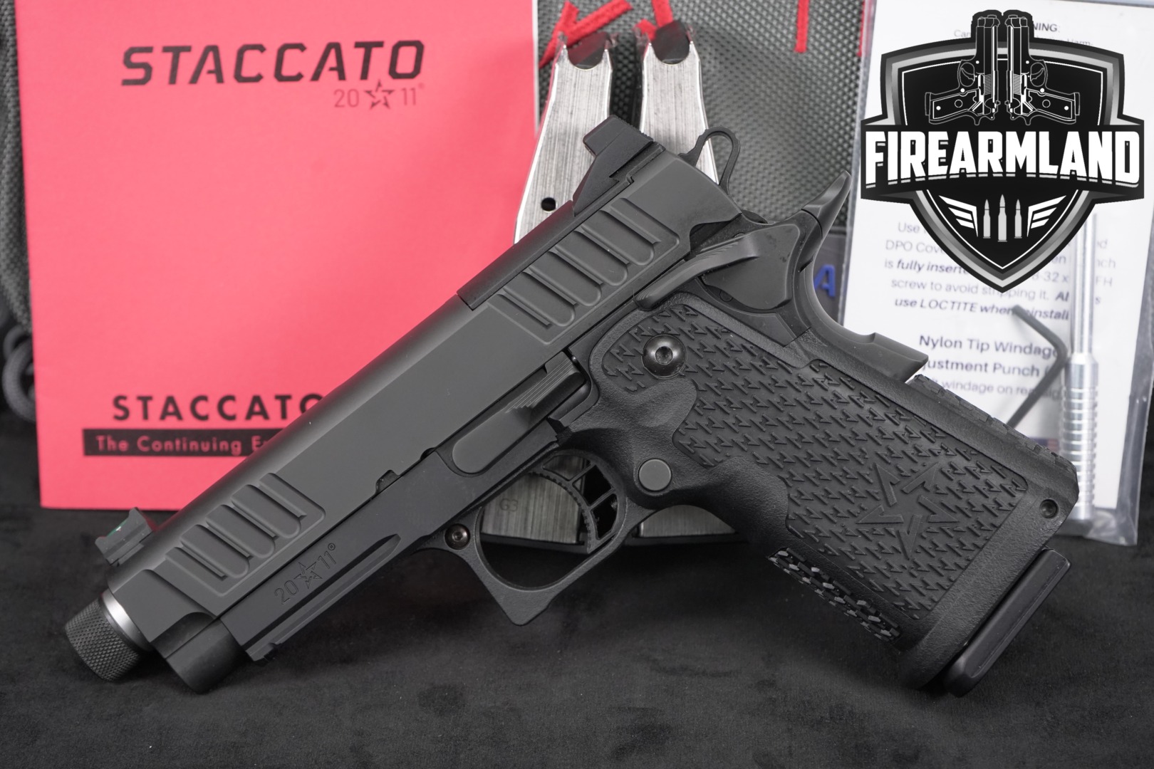 Staccato (STI) C2 9mm Luger Stainless in Excellent Condition Thumbnail