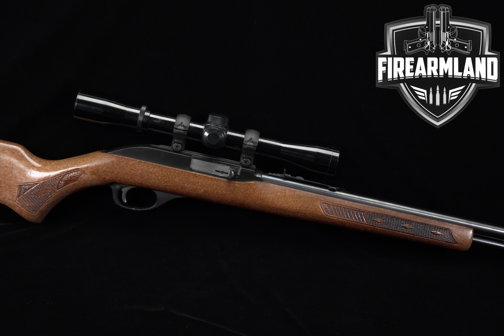 Marlin Firearms Co. Glenfield Model 60 .22 LR Blued & Hardwood in Very Good Condition Thumbnail