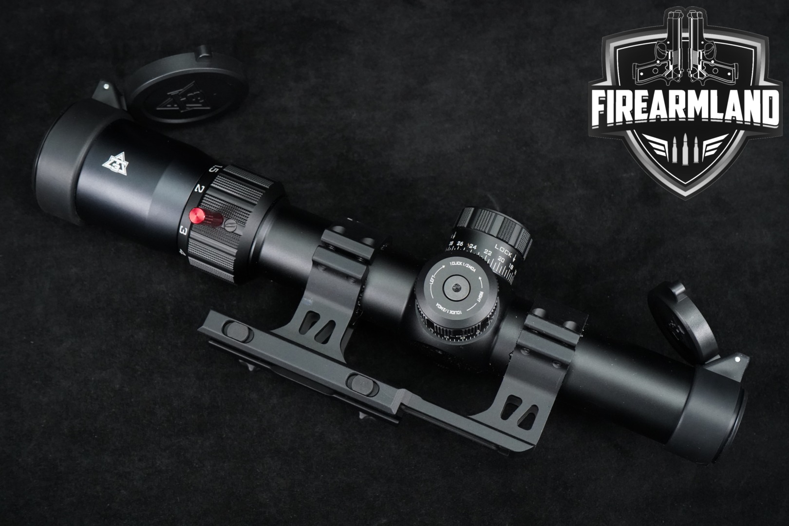 AT3 Redtail 1-6x24 Illuminated BDC SFP Reticle Black in Excellent Condition Thumbnail