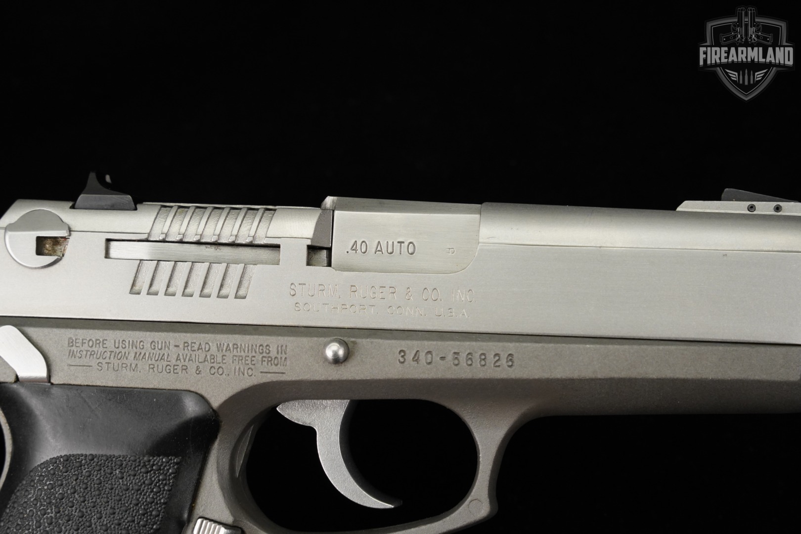 1995 Ruger P94 DAO 40 S&W 4.25" Stainless P-94-img-13