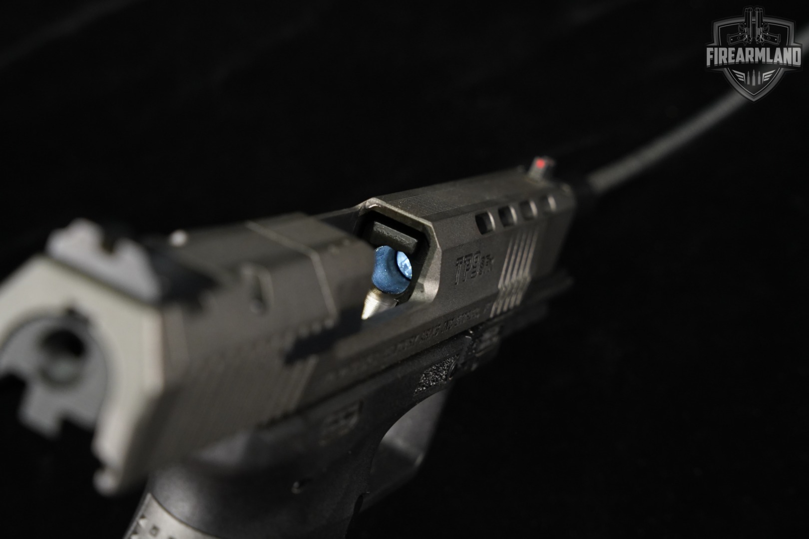 Canik TP9 SFx 9mm 5.2" Tungsten Gray TP-9 TP9SFx +2 MAGS & ORIG CASE-img-10