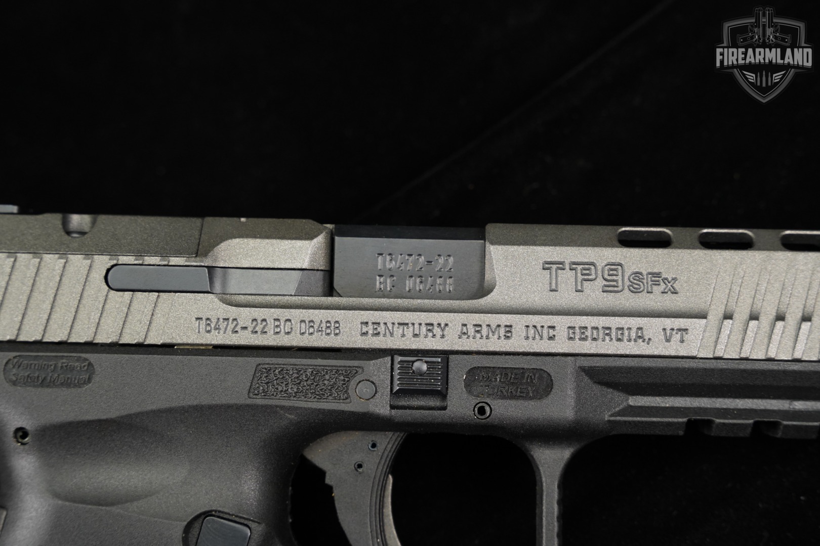 Canik TP9 SFx 9mm 5.2" Tungsten Gray TP-9 TP9SFx +2 MAGS & ORIG CASE-img-13