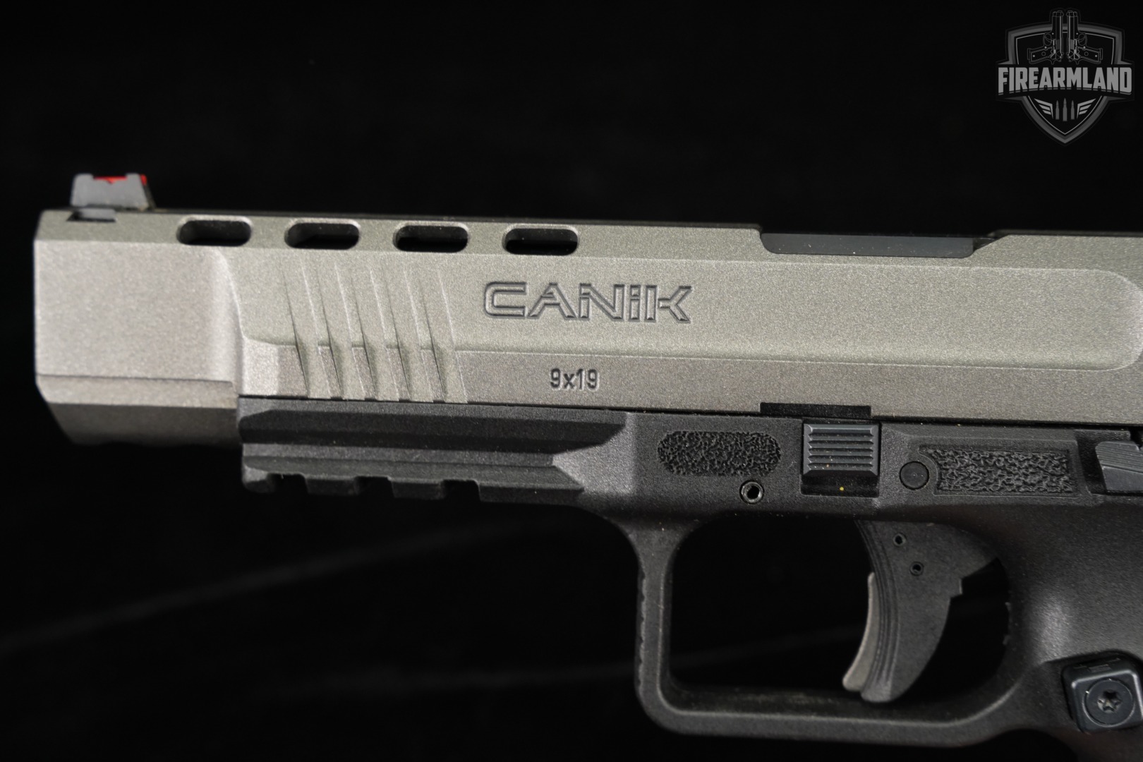 Canik TP9 SFx 9mm 5.2" Tungsten Gray TP-9 TP9SFx +2 MAGS & ORIG CASE-img-14