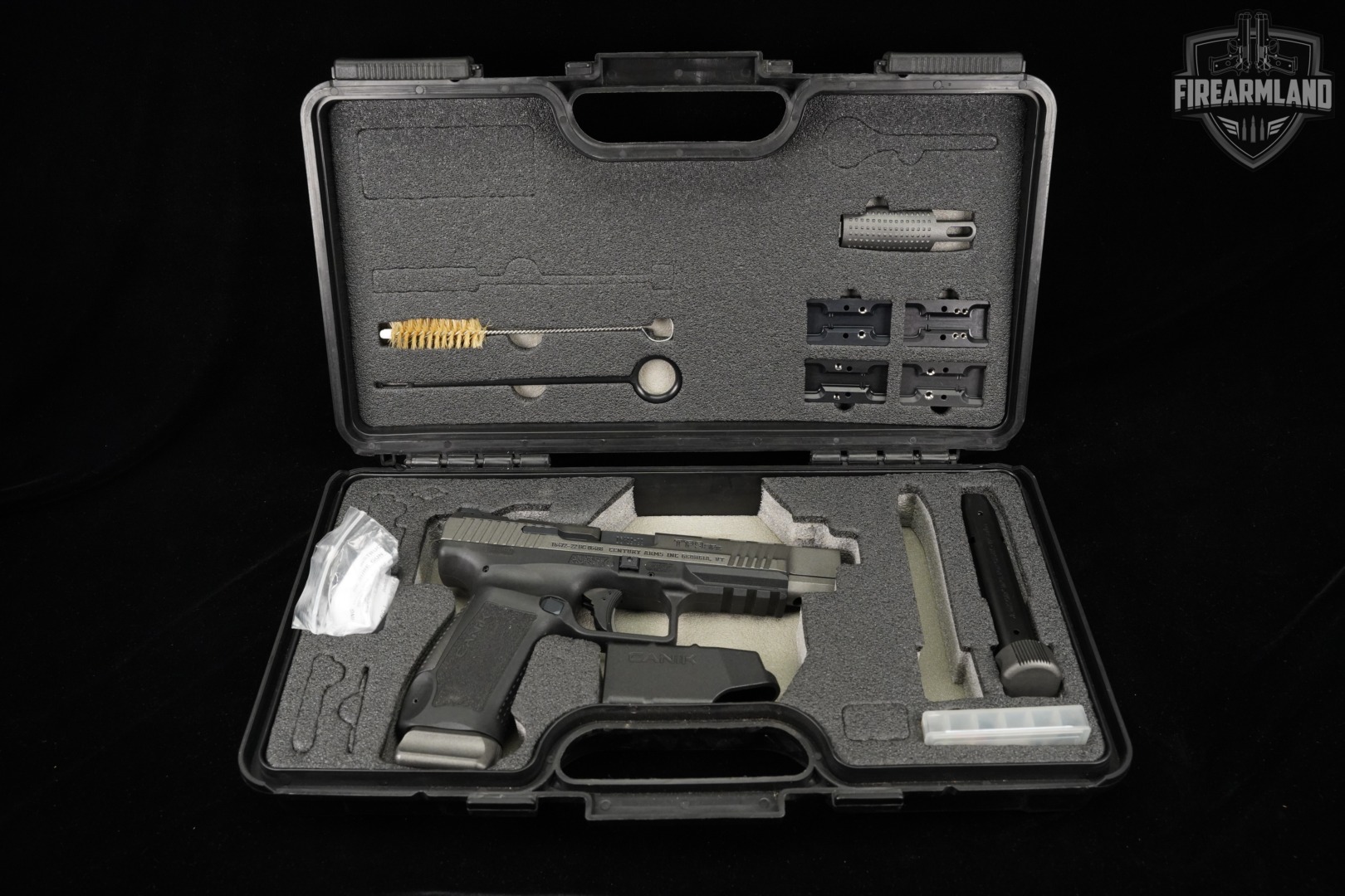 Canik TP9 SFx 9mm 5.2" Tungsten Gray TP-9 TP9SFx +2 MAGS & ORIG CASE-img-16