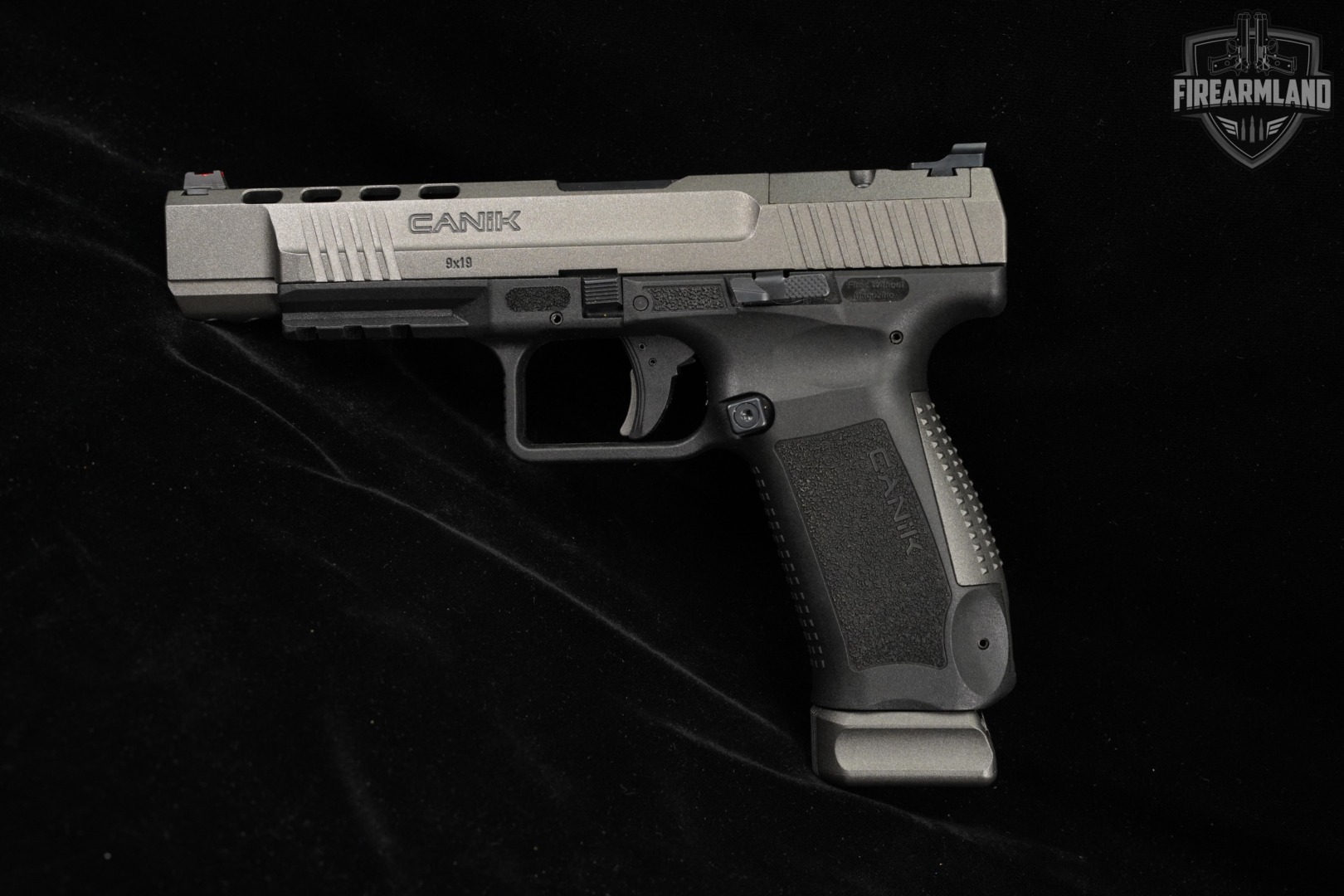 Canik TP9 SFx 9mm 5.2" Tungsten Gray TP-9 TP9SFx +2 MAGS & ORIG CASE-img-6