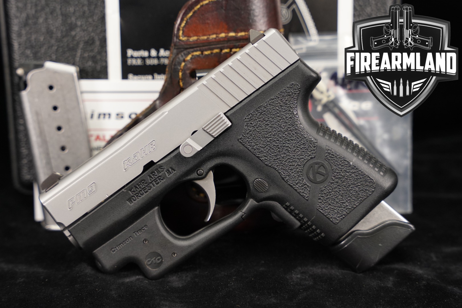 Kahr Arms PM9 9mm Luger Two-Tone Stainless in Very Good Condition Thumbnail