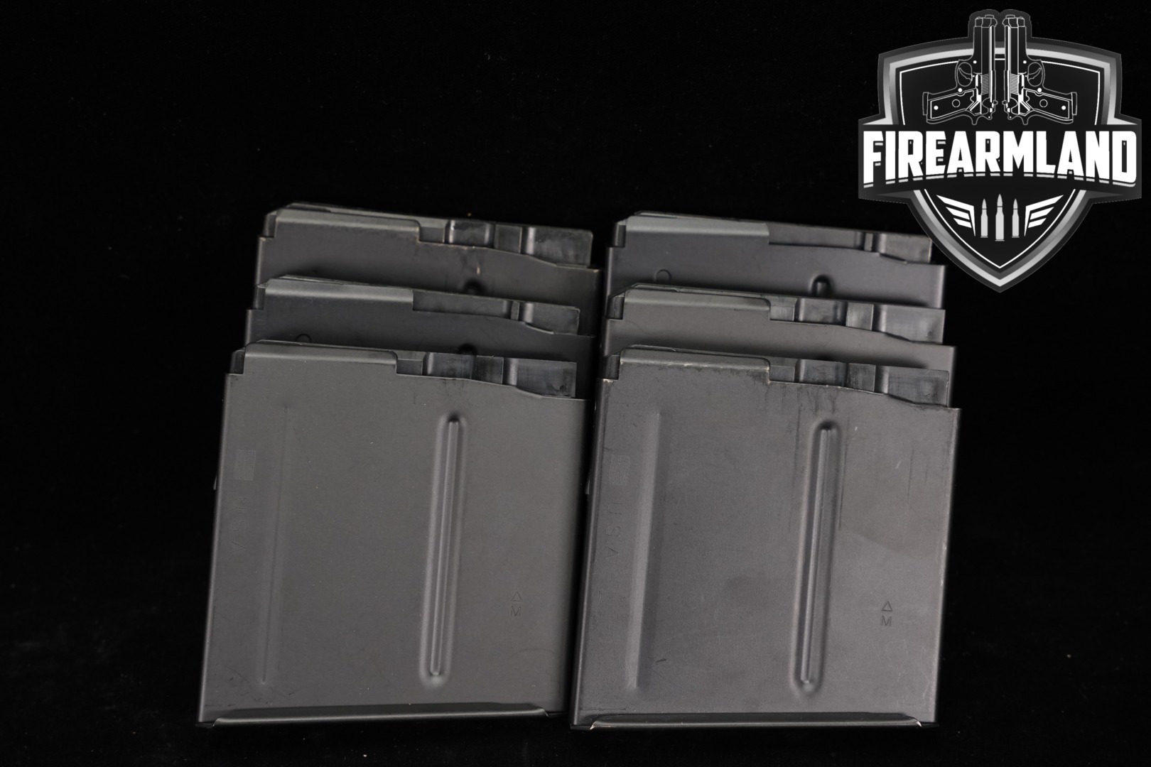 Accurate-Mag SIX (6) AICS 5-Round Magazines .338 Lapua in Excellent Condition Thumbnail