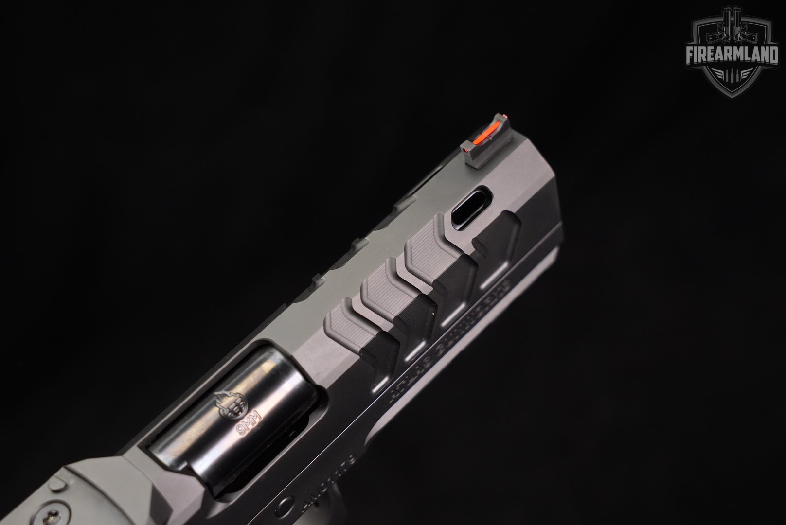Atlas Gunworks EOS V3 9mm Optics-Ready 4.25" 1911 2011 +3 MAGS & ORIG BOX-img-14