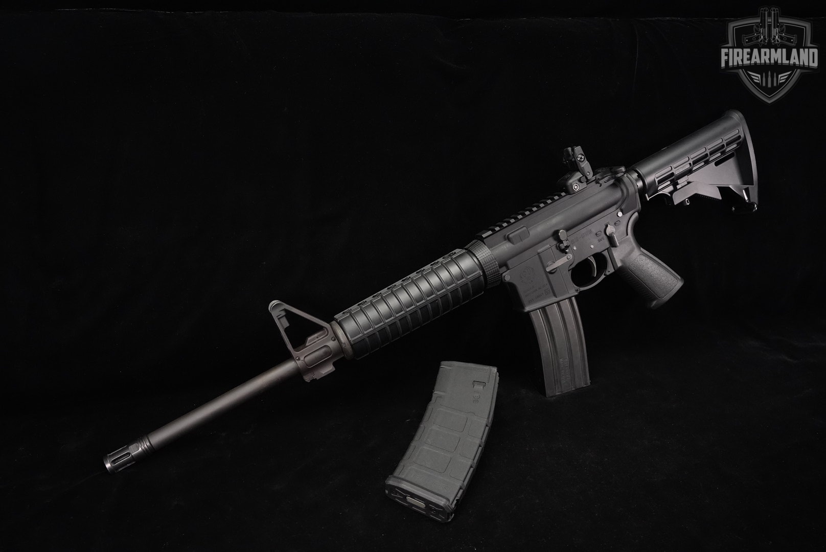 Ruger AR-556 5.56 NATO AR15 16" AR556 15 +3 MAGS-img-2