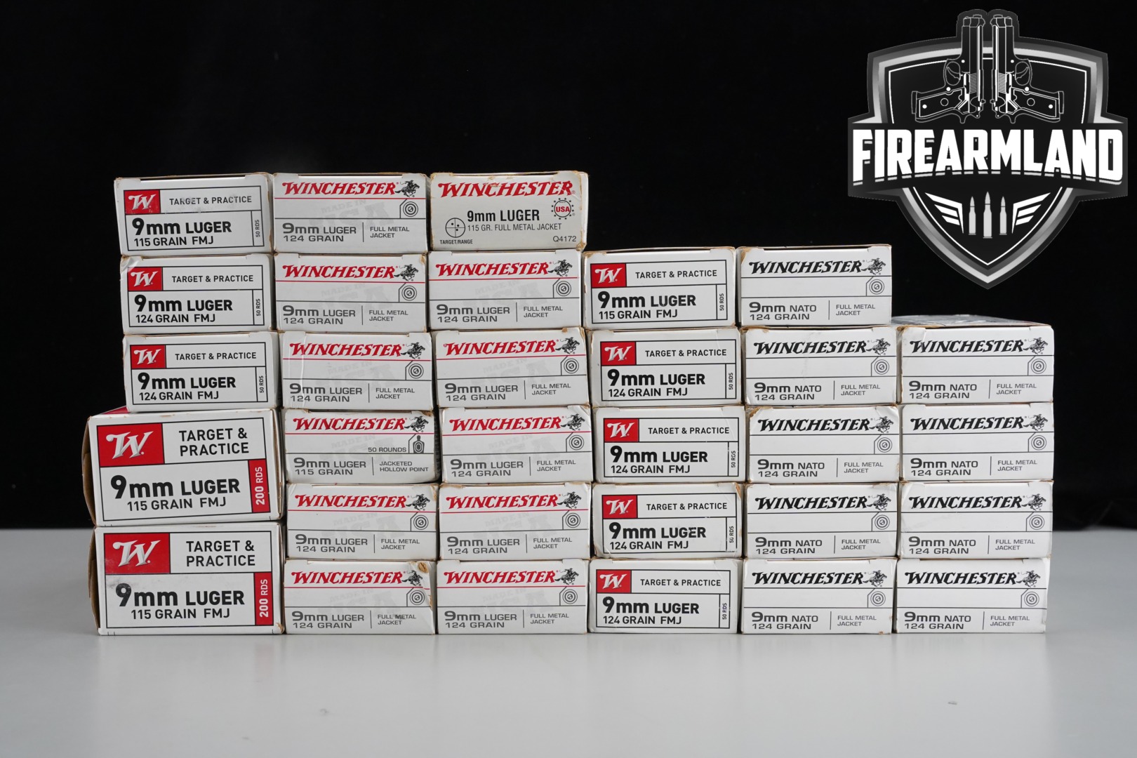 Winchester Repeating Arms 9MM Ammo 9mm Luger in New - Old Stock Condition Thumbnail