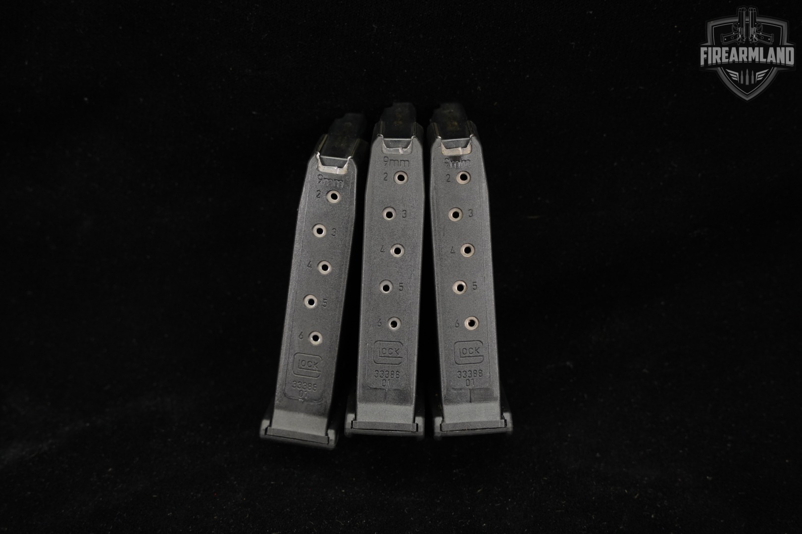 Glock 43 G43 9mm 3.41 +3 MAGS, ORIG CASE & HOLSTER-img-14
