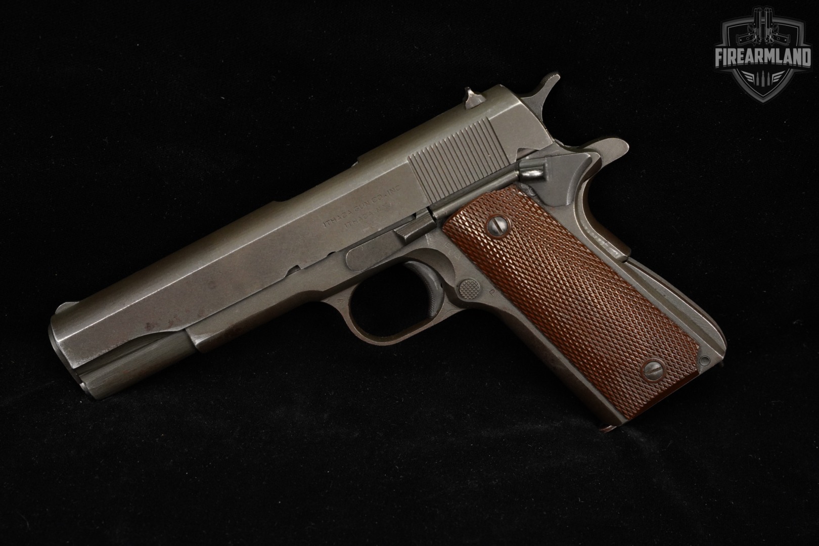 WWII 1943-1944 Ithaca M1911A1 U.S Army 45 ACP 1911-A1 M1911 USGI Parkerized-img-2