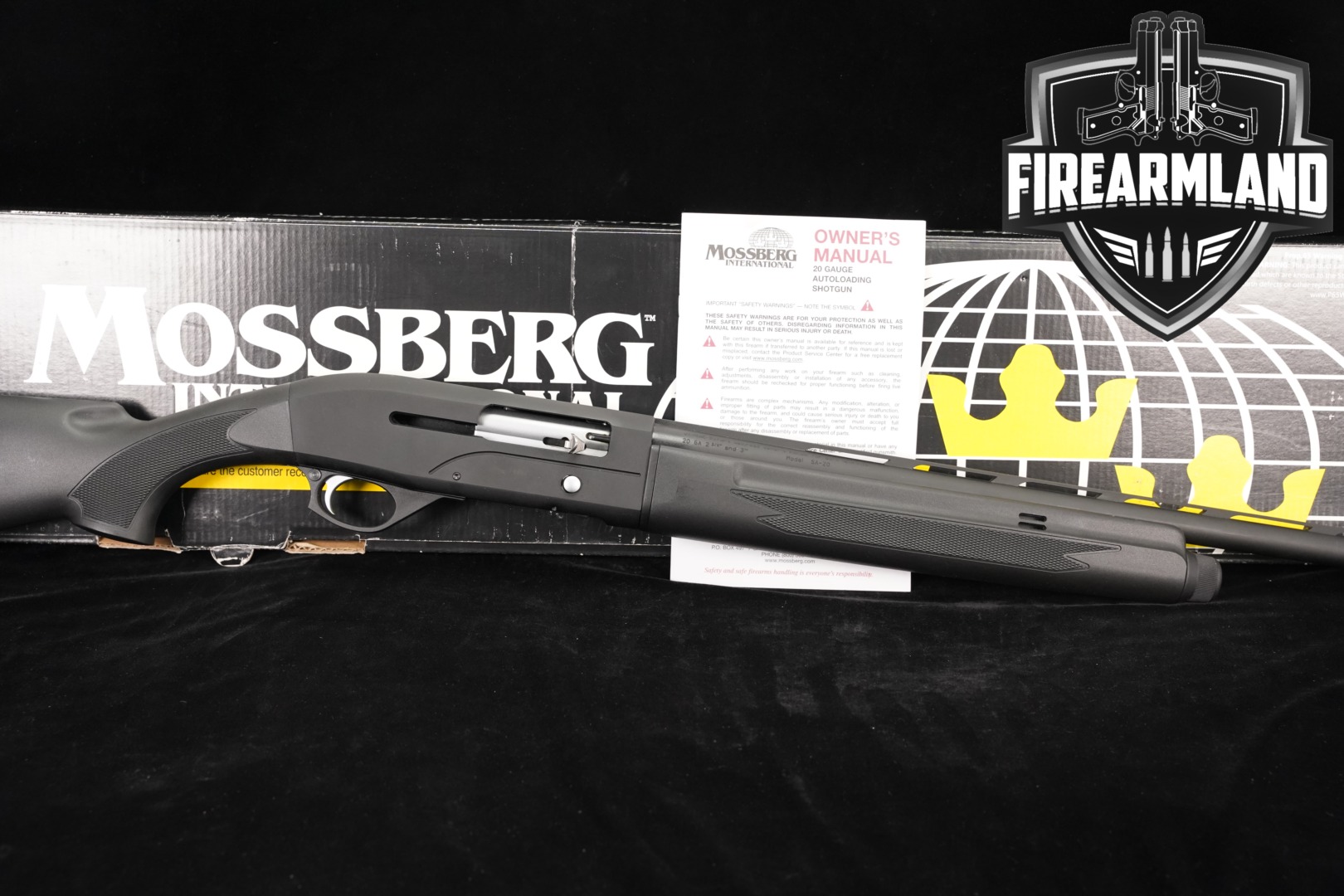 Mossberg International SA-20 All-Purpose Field 20 Gauge Black & Synthetic in Excellent Condition Thumbnail