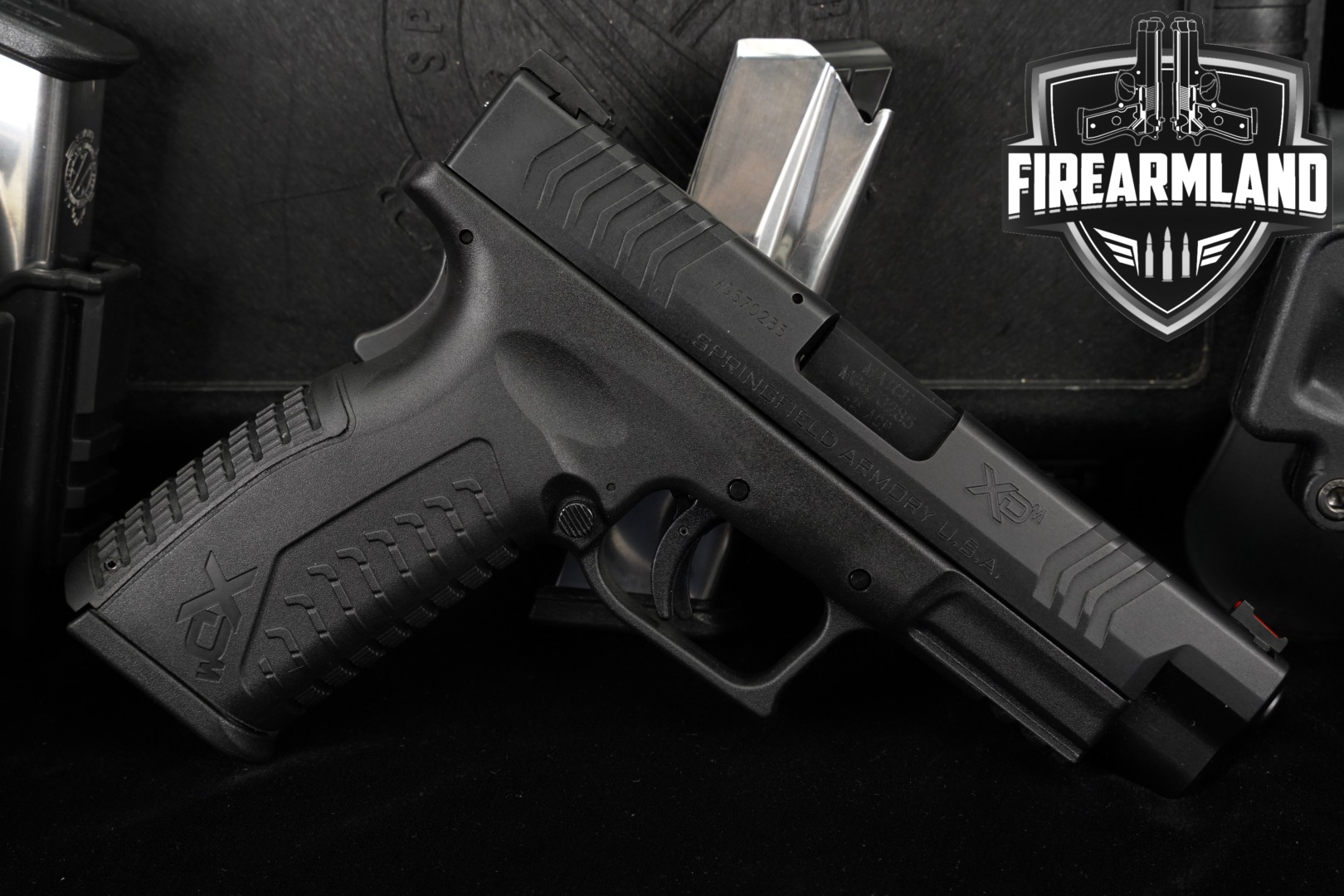 Springfield Armory XD(M) 4.5, 45 ACP .45 ACP Black in Excellent Condition Thumbnail