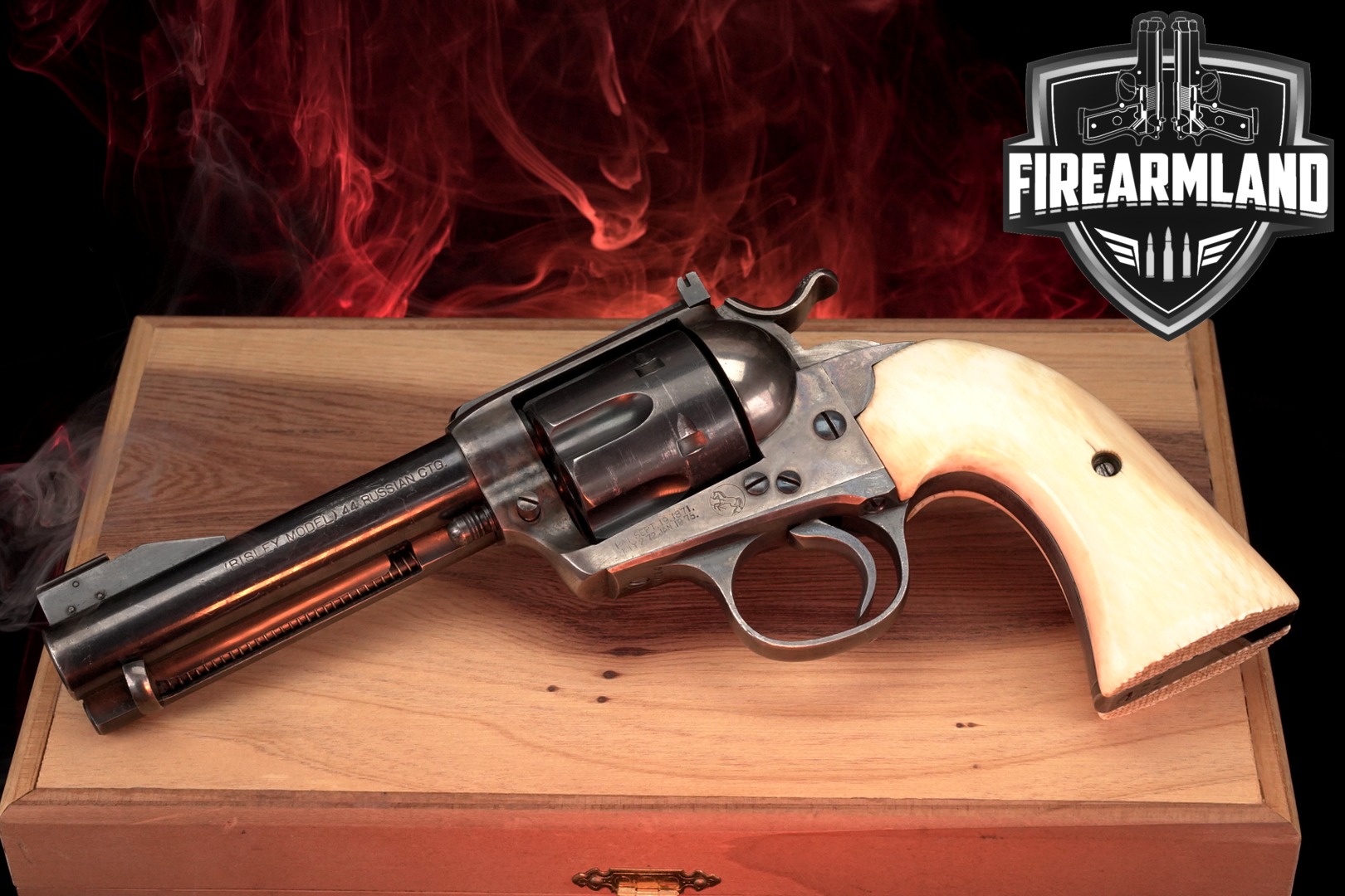 1902 Colt Bisley Model 1st Generation .44 Russian Color Case Hardened & Blued in Good Condition Thumbnail