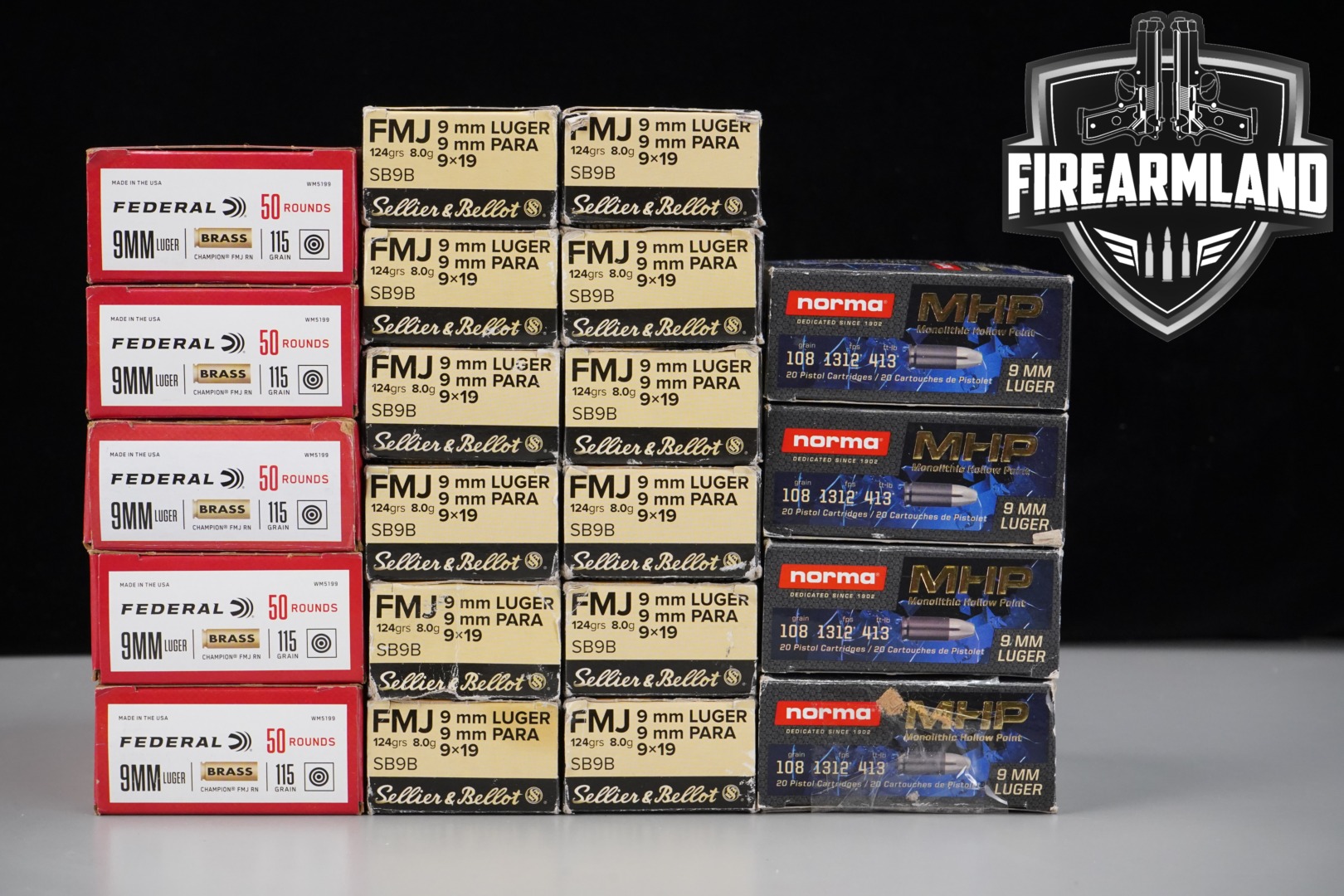 Multiple Manufacturers 9mm 9mm Luger in New - Old Stock Condition Thumbnail