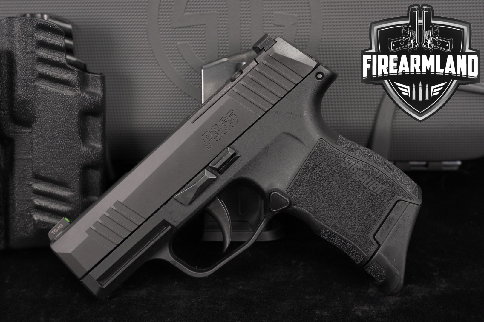 Sig Sauer P365 9mm Optics-Ready 3.1" P-365 +2 MAGS, ORIG CASE & HOLSTER-img-0