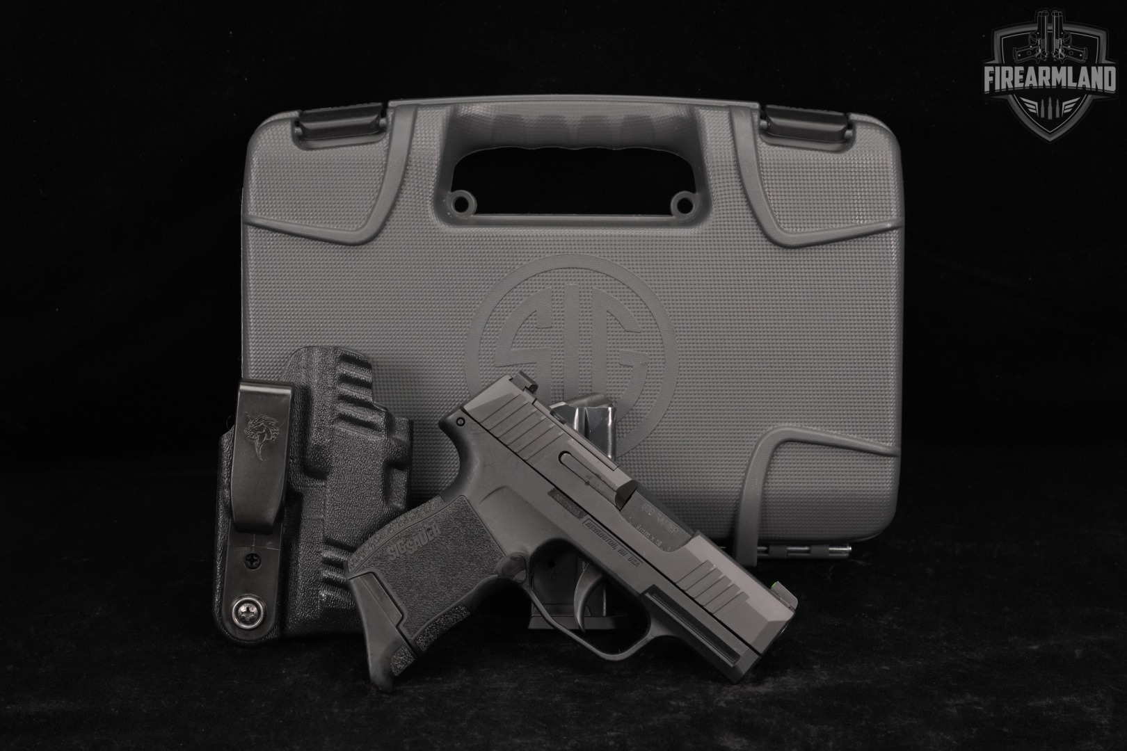 Sig Sauer P365 9mm Optics-Ready 3.1" P-365 +2 MAGS, ORIG CASE & HOLSTER-img-2