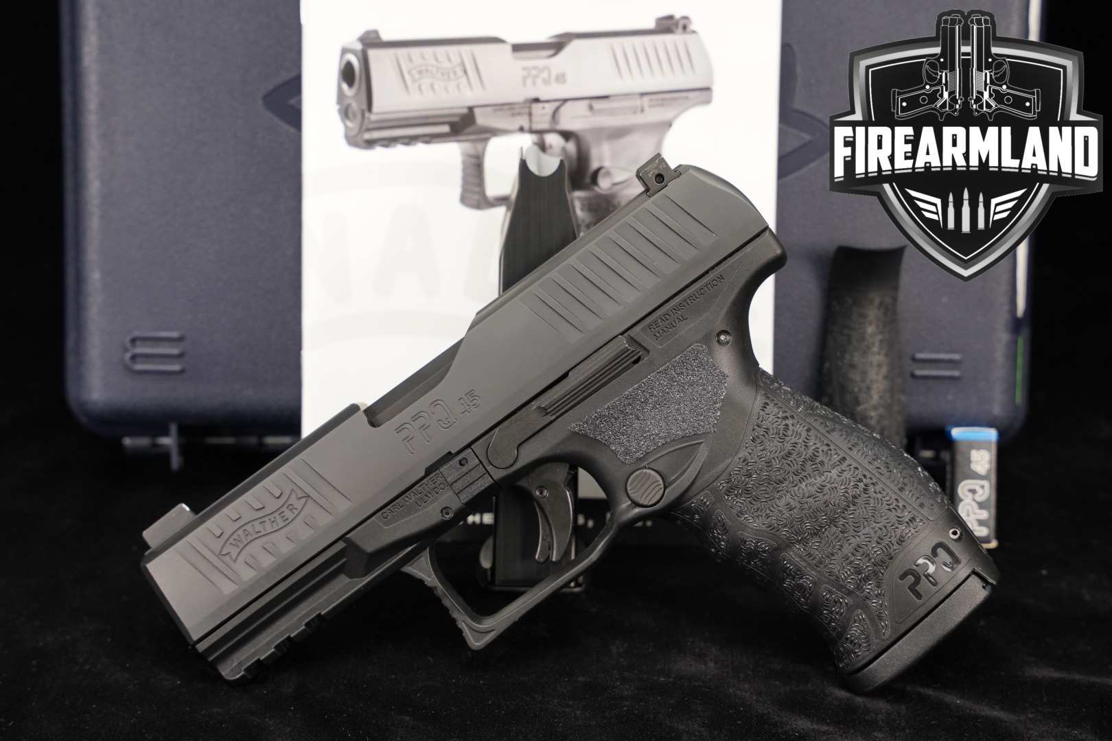 Walther PPQ 45 M2 .45 ACP Black in Excellent Condition Thumbnail