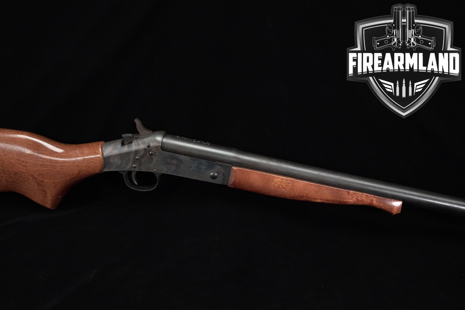 New England Firearms (NEF) Pardner Model SB1 12 Gauge Color Case Hardened & Walnut in Good Condition Thumbnail